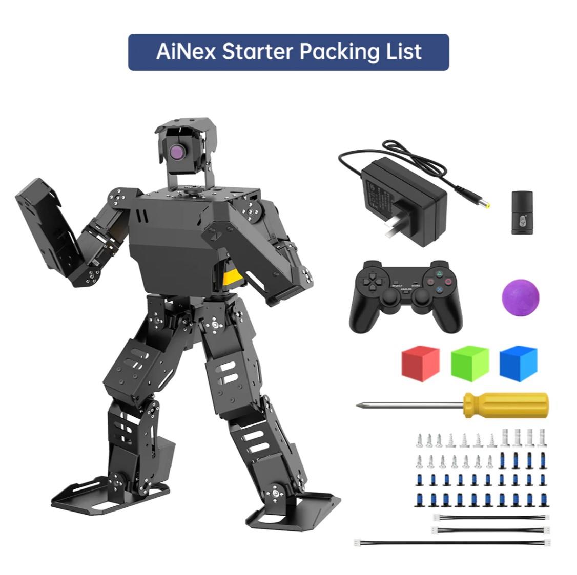 Hiwonder AiNex Raspberry Pi ROS YZ Görüş İnsansı Robot Starter Kit