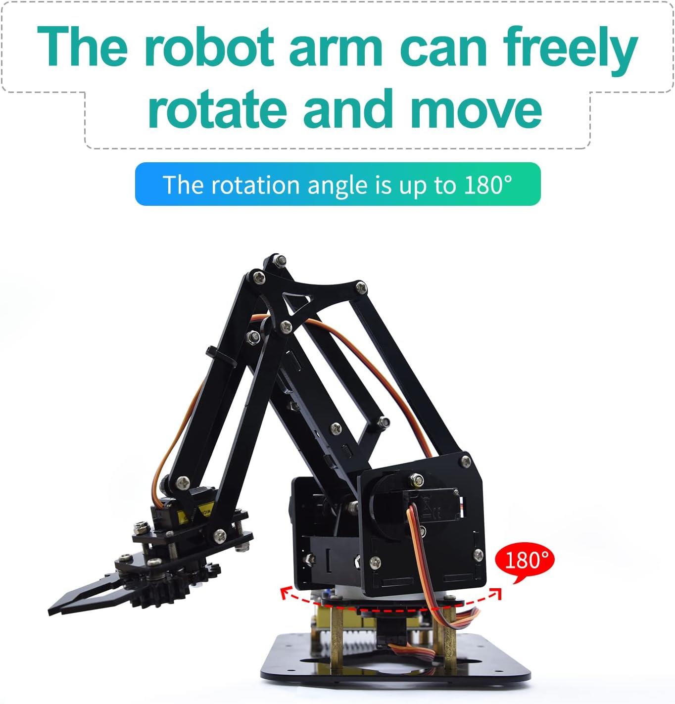 Keyestudio 4DOF Arduino DIY Robot Kol Kiti