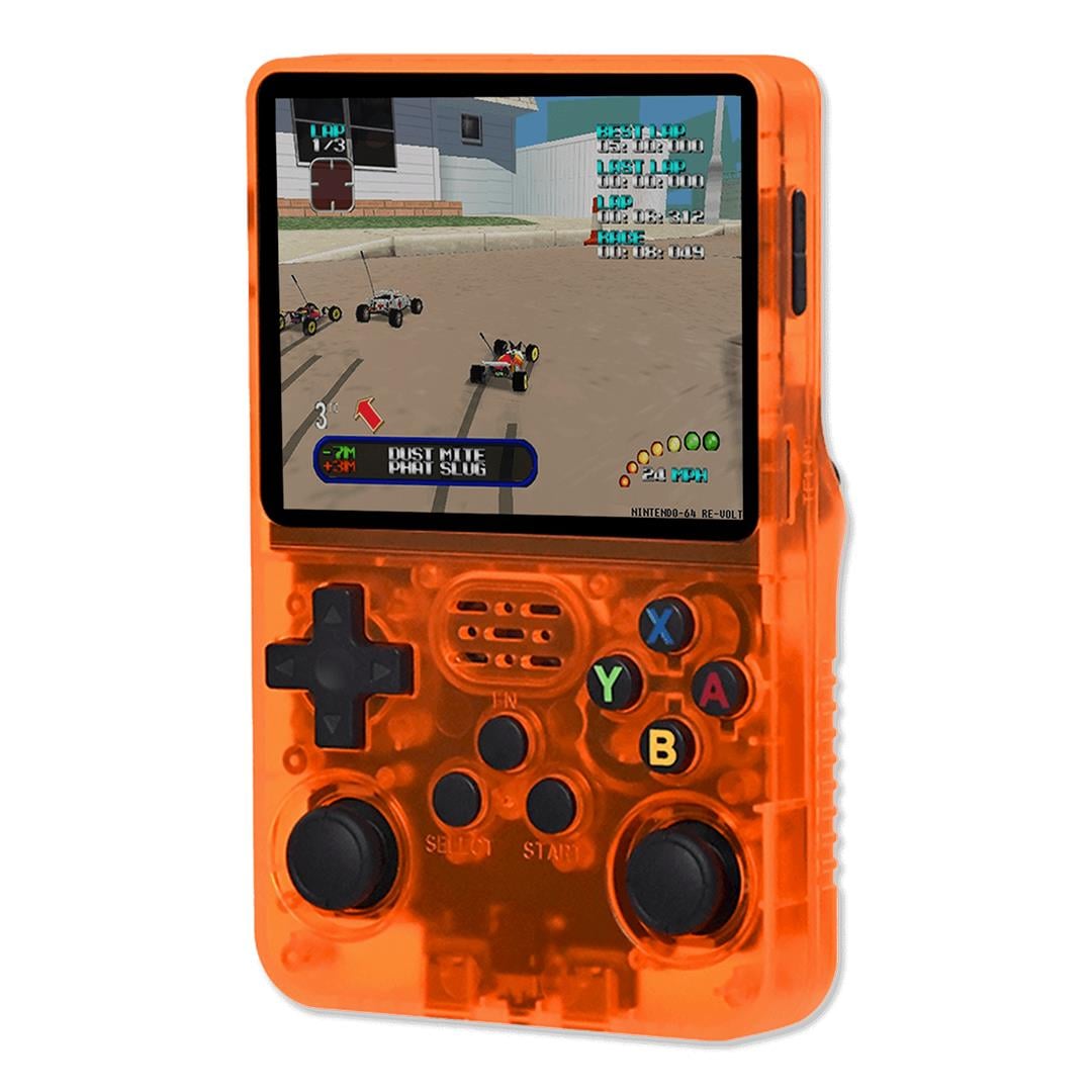 R36S Retro El Oyun Konsolu – 15.000 Oyun 64GB 3.5 Inch IPS Ekran