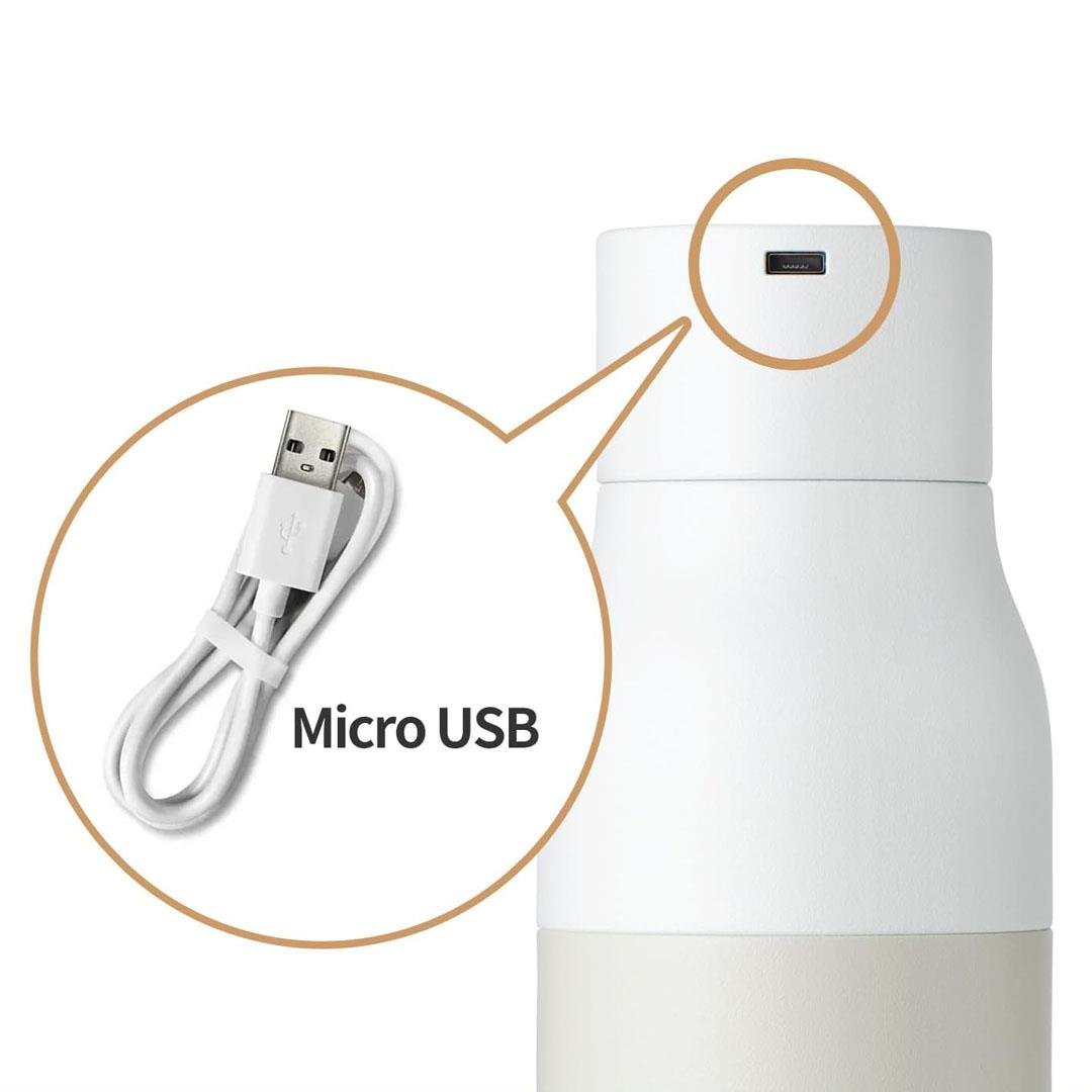 LARQ Bottle PureVis UV Su Arıtıcı Kendini Temizleyen Yalıtımlı Paslanmaz Çelik Su Şişesi