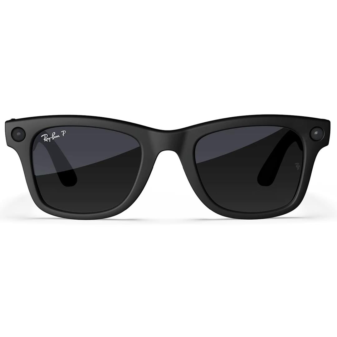Ray-Ban Meta Wayfarer Kameralı Yapay Zekalı Akıllı Gözlük  Matte Black Gradient Graphite 52 Beden