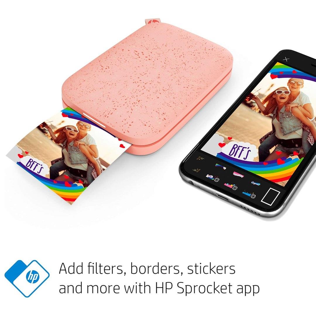 HP Sprocket Anında Akıllı Telefon Fotoğraf Yazıcısı