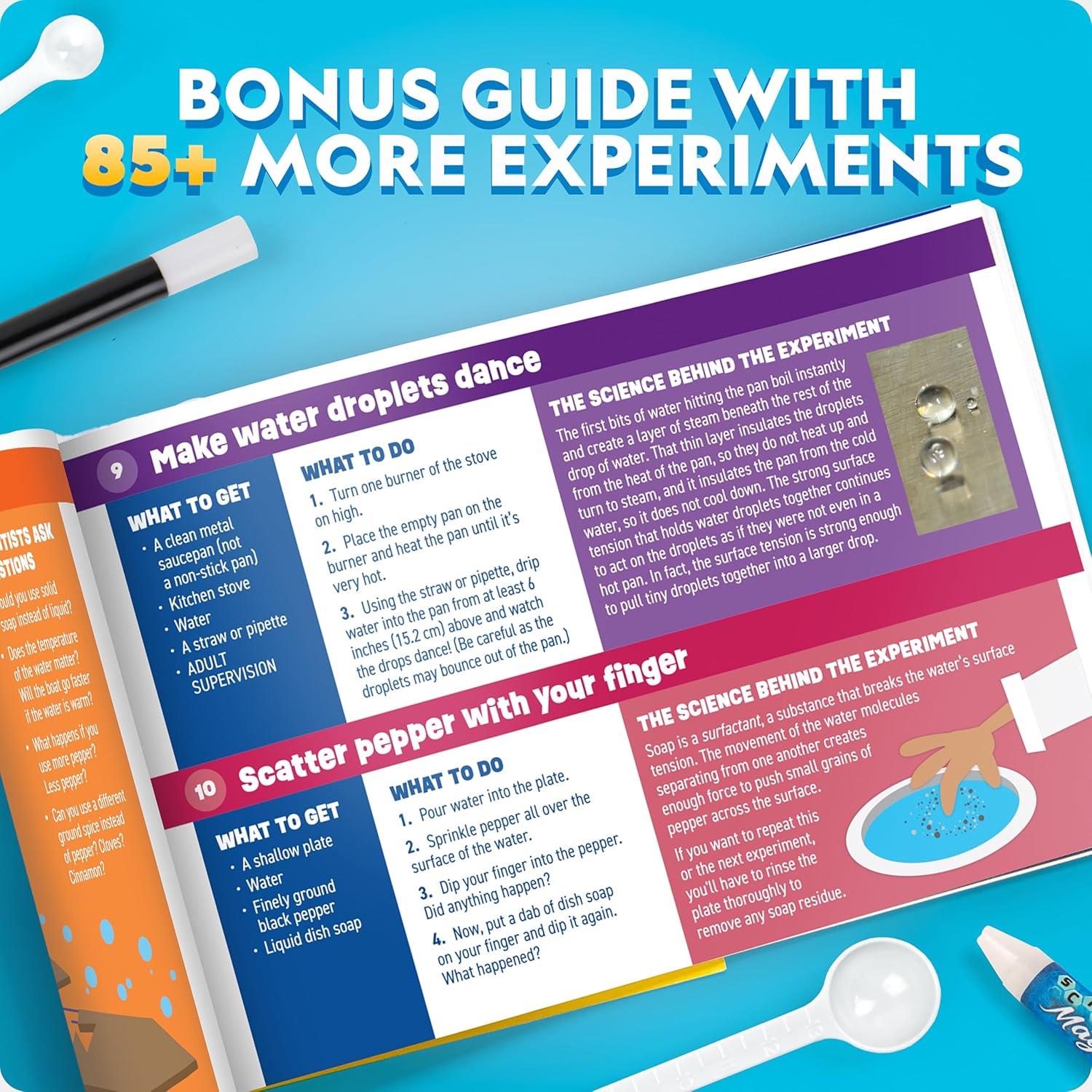 National Geographic Science Magic Kit STEM Bilim Sihir Seti 100+ Benzersiz Deney Projesi