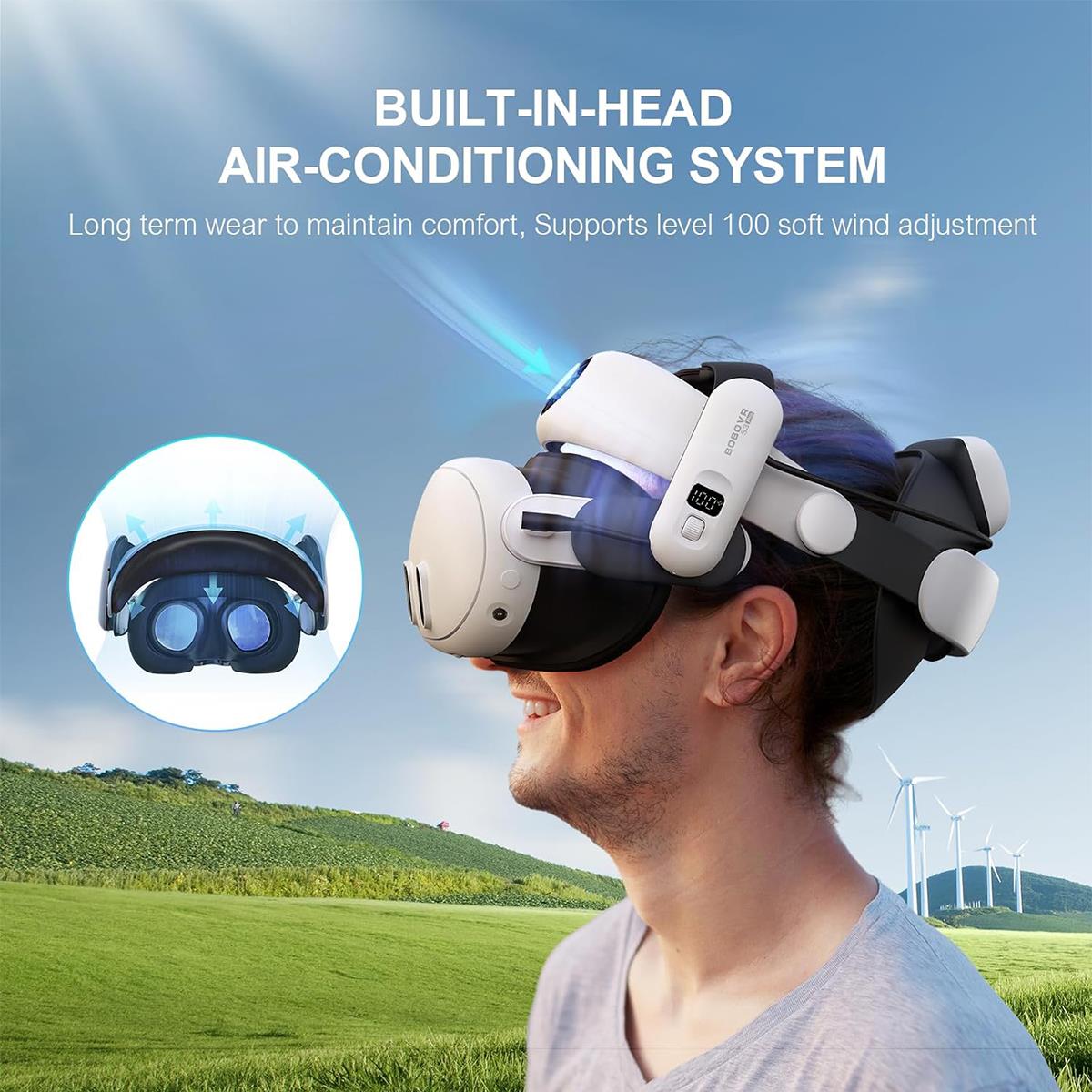 BOBOVR S3 Pro Süper Kafa Bandı Quest 3 ve 3S İçin