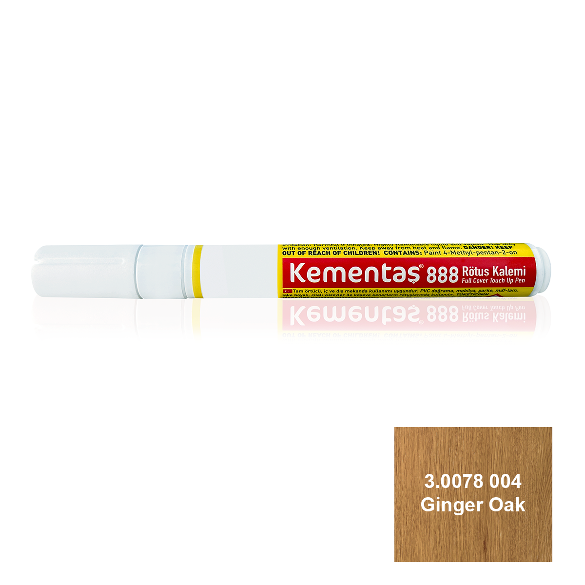 3.0078 004 Ginger Oak Tam Örtücü Rötuş Kalemi Tam Örtücü Rötuş Kalemleri