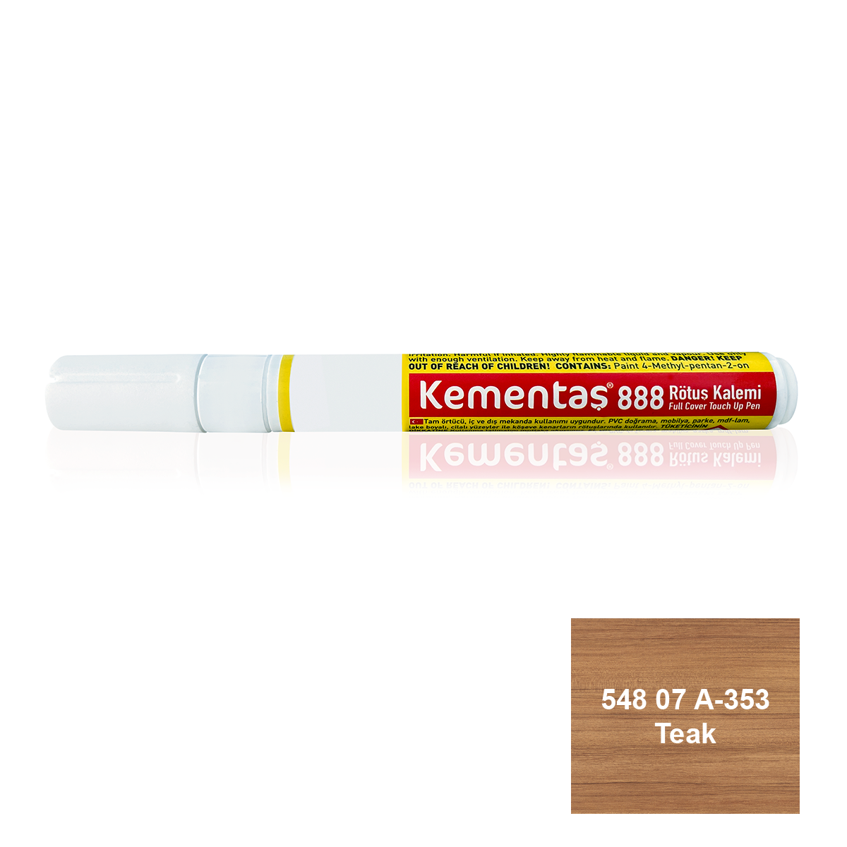 Tam Örtücü Rötuş Kalemleri 548 07 A-353 Teak Tam Örtücü Rötuş Kalemi