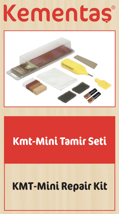 Mini Tamir Seti  Mobilya / PVC Pilli Eriticili Mini Set (Sert Mum4cmx4Adet) Açık