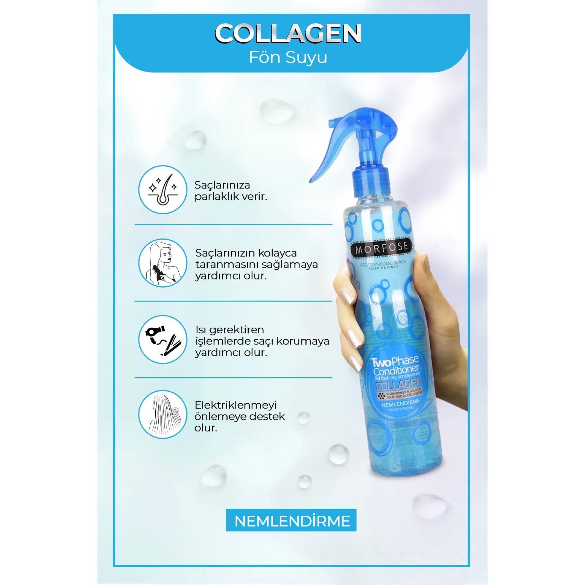 Morfose Two Phase Collagen İki Fazlı Saç Kondisyoneri 400ml