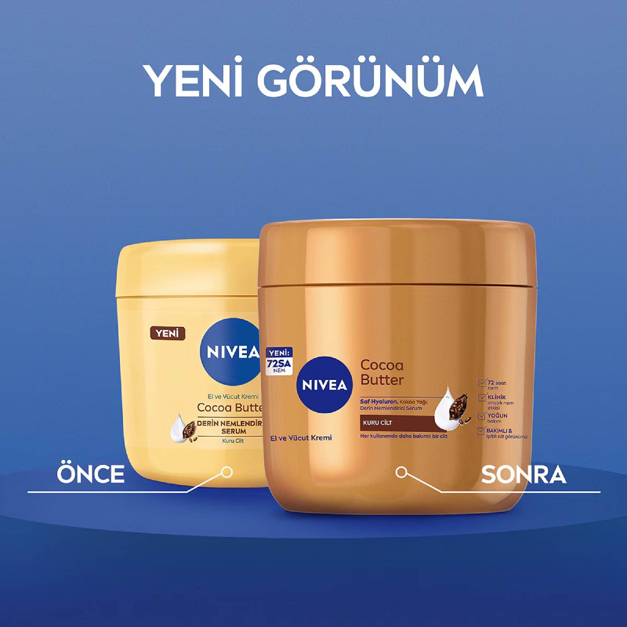 Nivea El ve Vücut Kremi Cocoa Butter Kuru Cilt 400 ml
