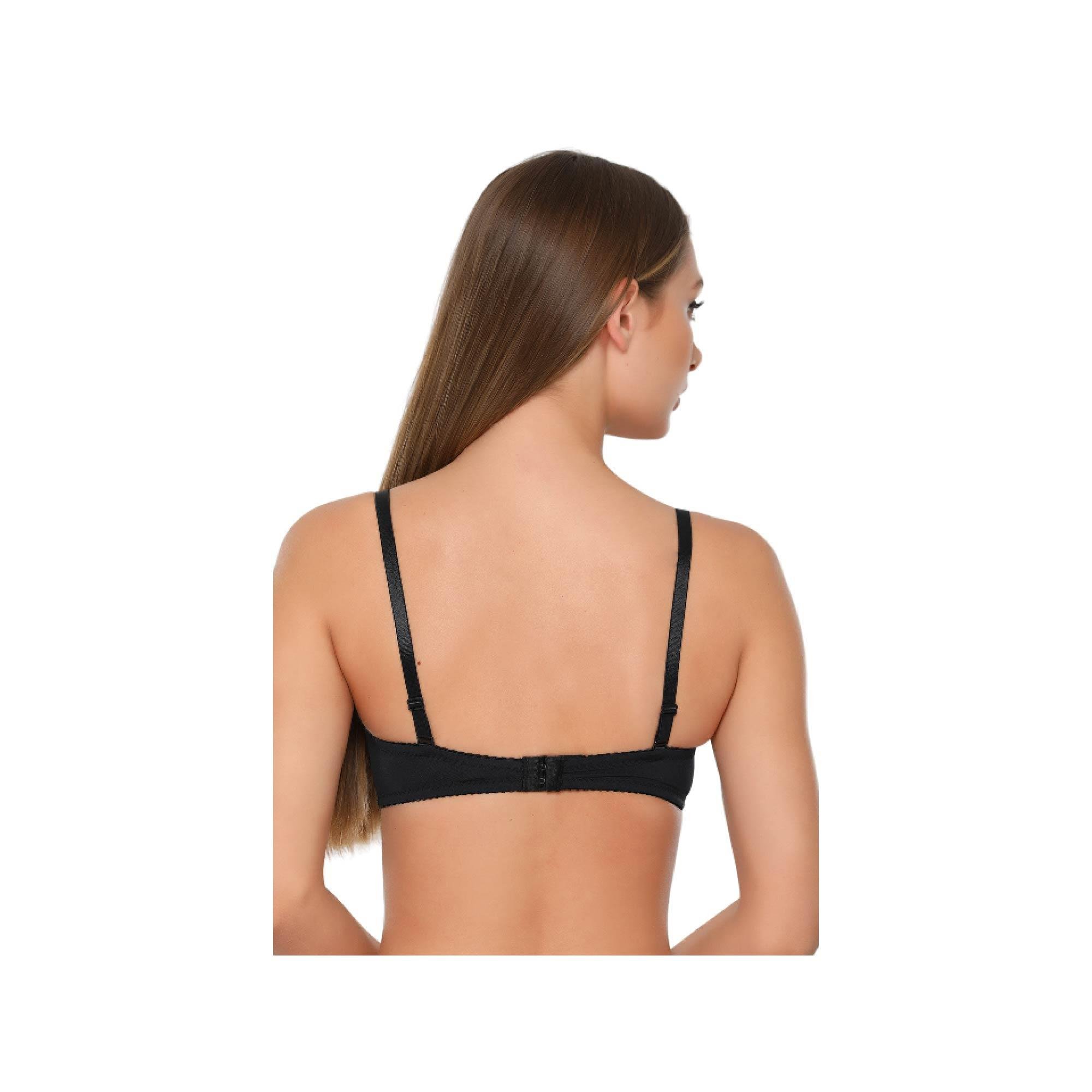 NBB Kadın Dolgusuz Straplez Sütyen Siyah /90 3510