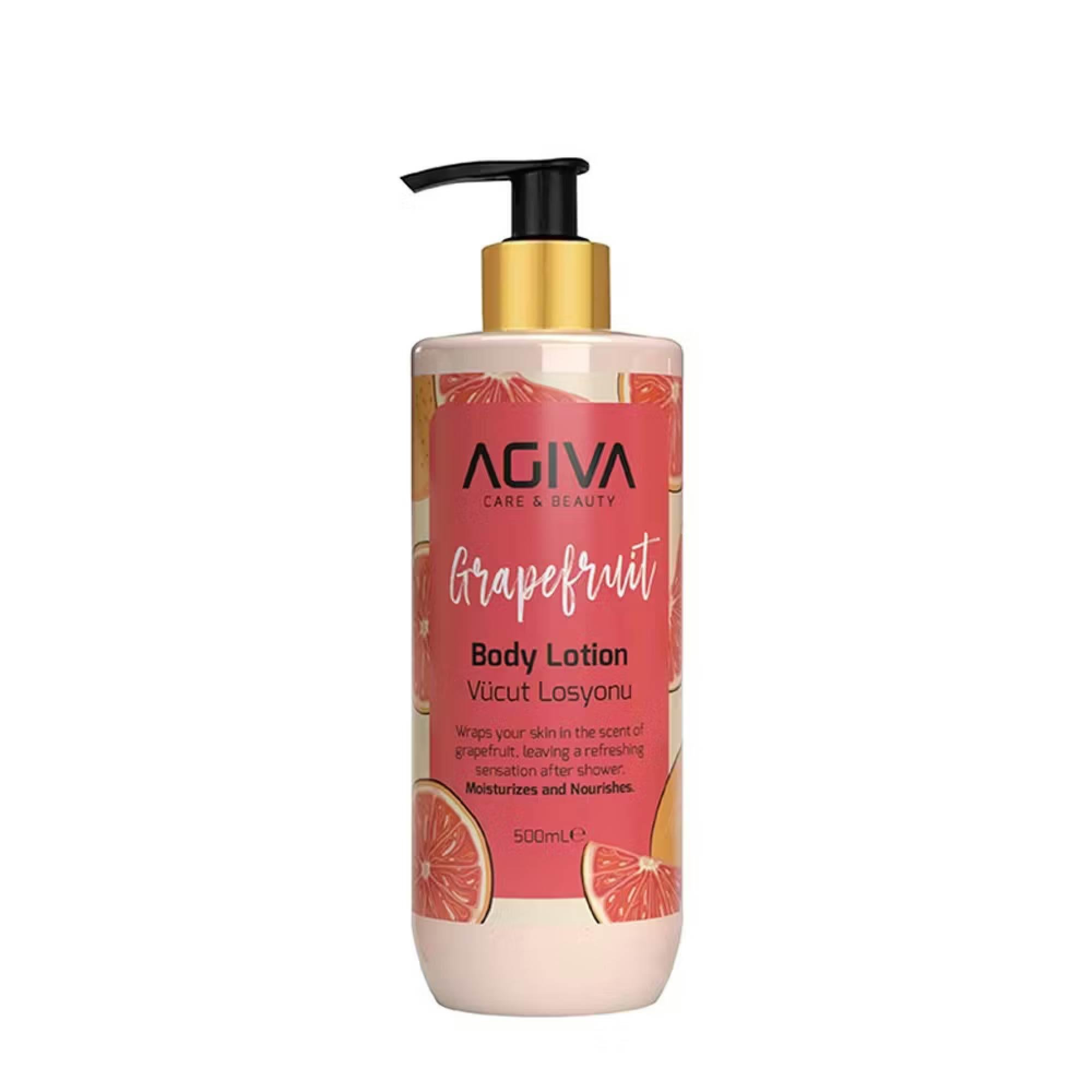 Agiva Care & Beauty Vücut Losyonu Grapefruit 500 ml