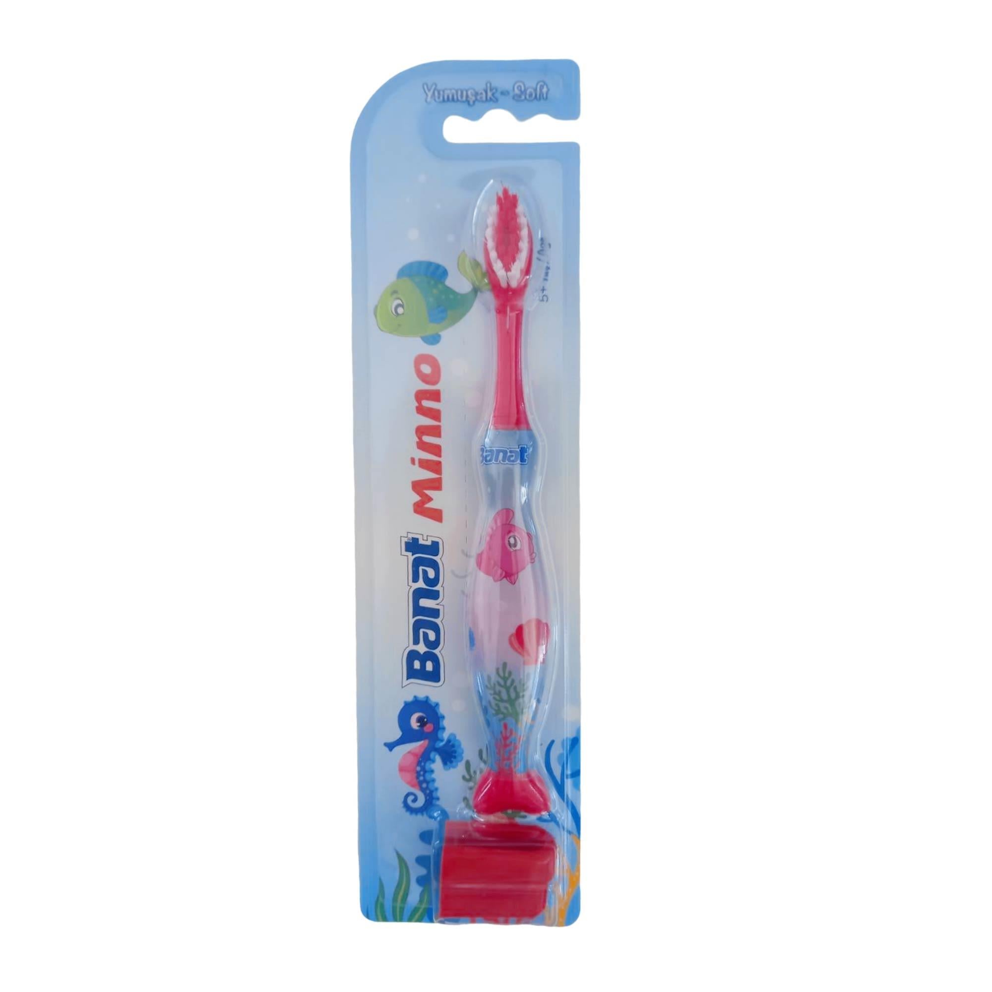 Banat Minno Çocuk Diş Fırçası Yumuşak/Soft +5 Yaş 