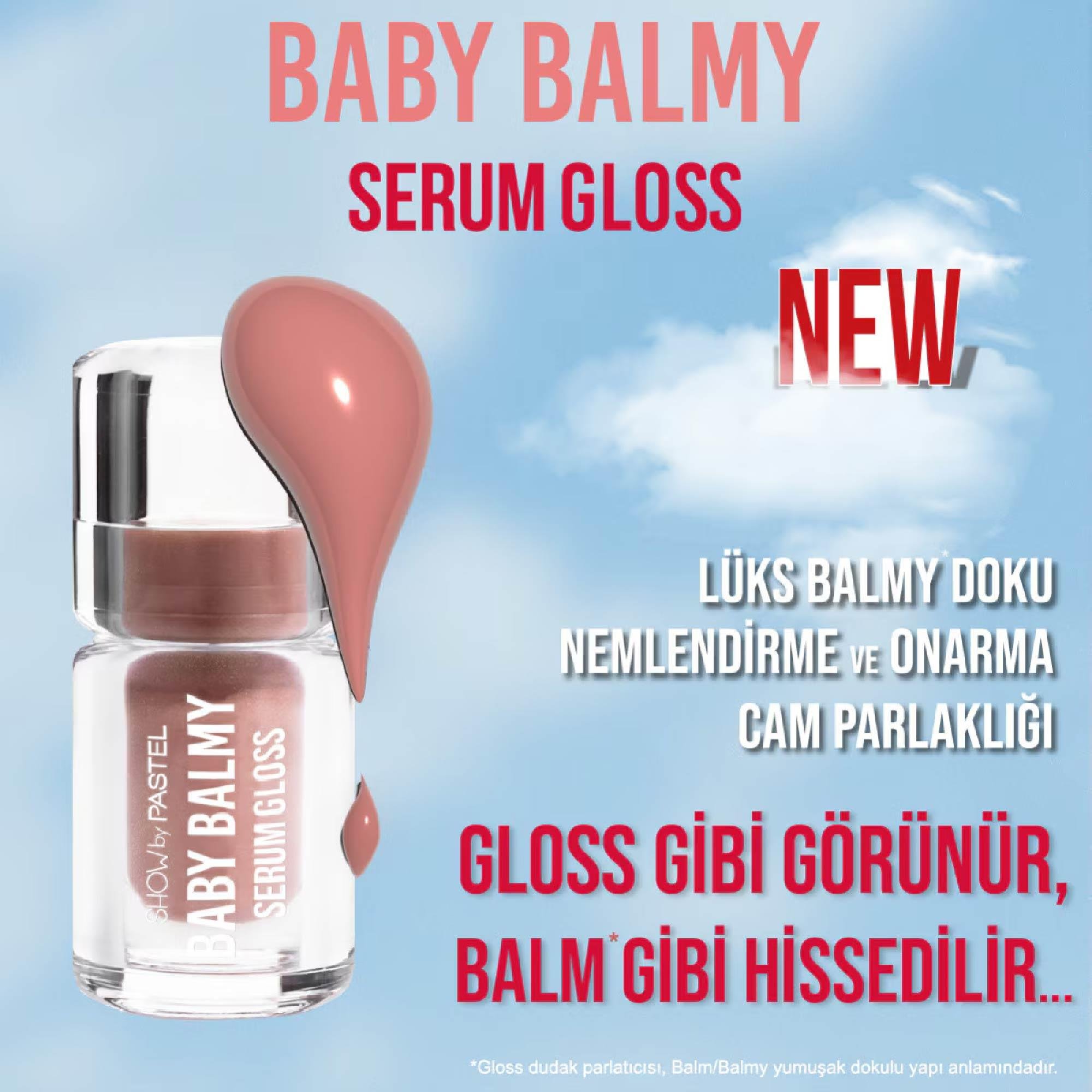 Pastel Baby Balmy Serum Gloss 31 Flirty