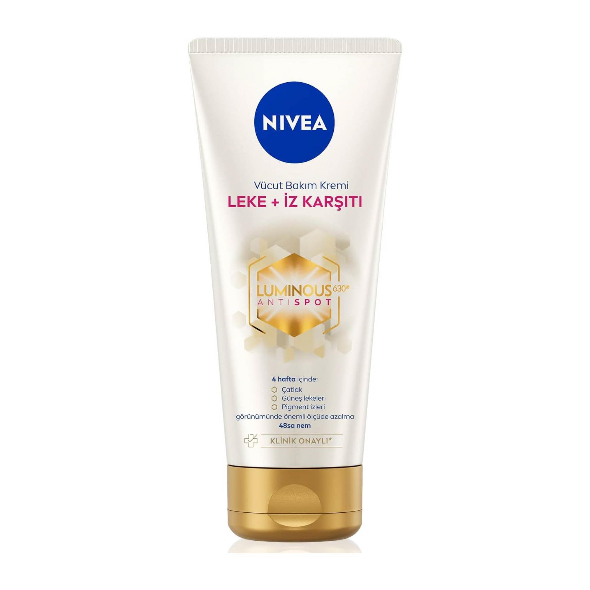 Nivea Luminous 630 Antispot Leke + İz  Karşıtı Vücut Bakım Kremi  200 ml