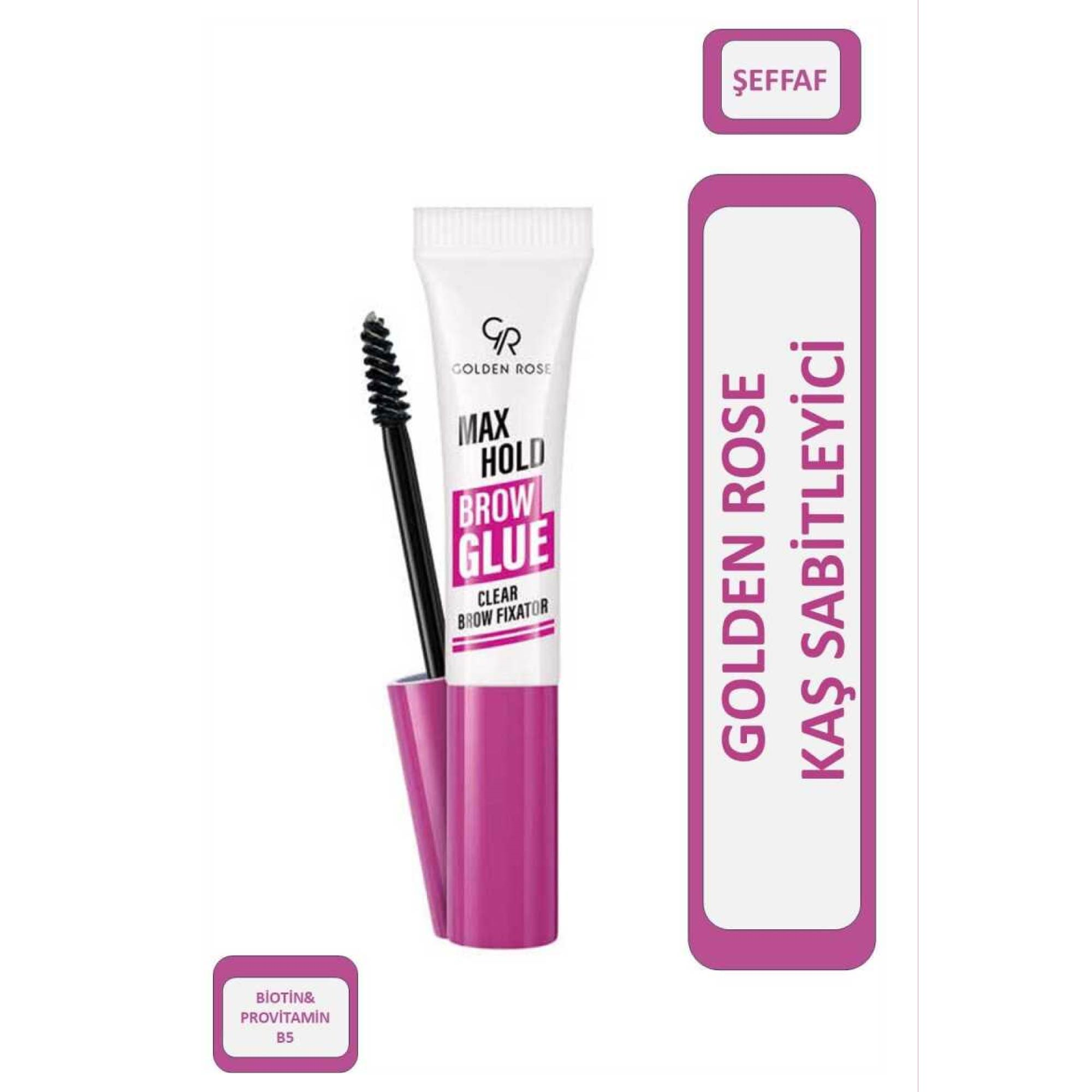 Golden Rose Max Hold Brow Glue Şeffaf Kaş Sabitleyici