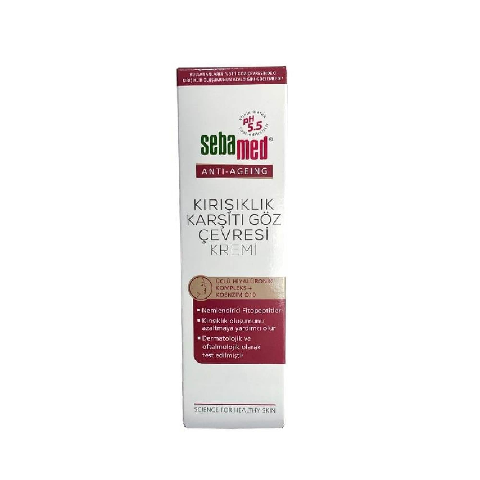 Sebamed Kırışıklık Karşıtı Göz Çevresi Kremi 15ml