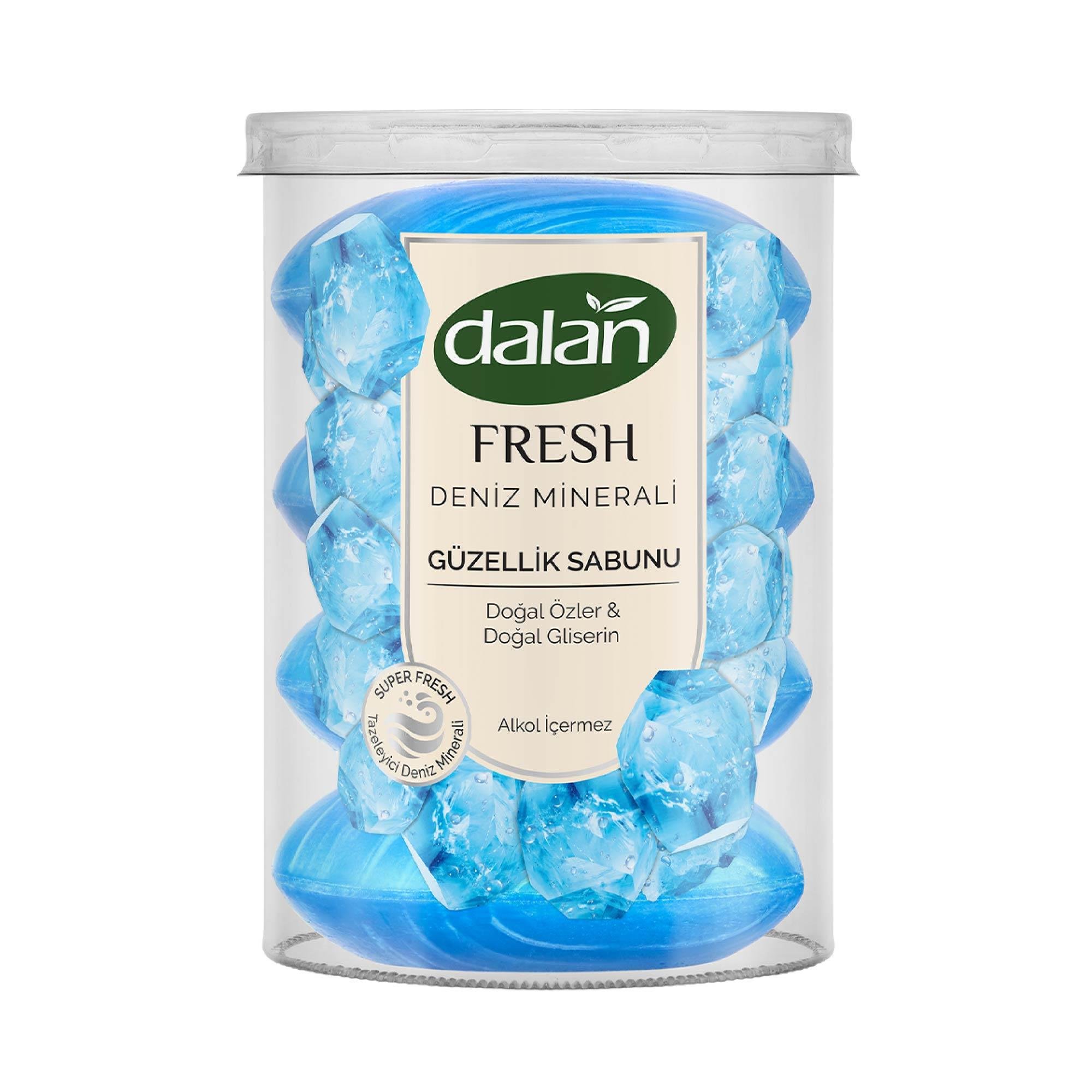 Dalan Fresh & Minerals Güzellik Sabunu Deniz Tuzu- Doğal Mineraller 4x 110 gr
