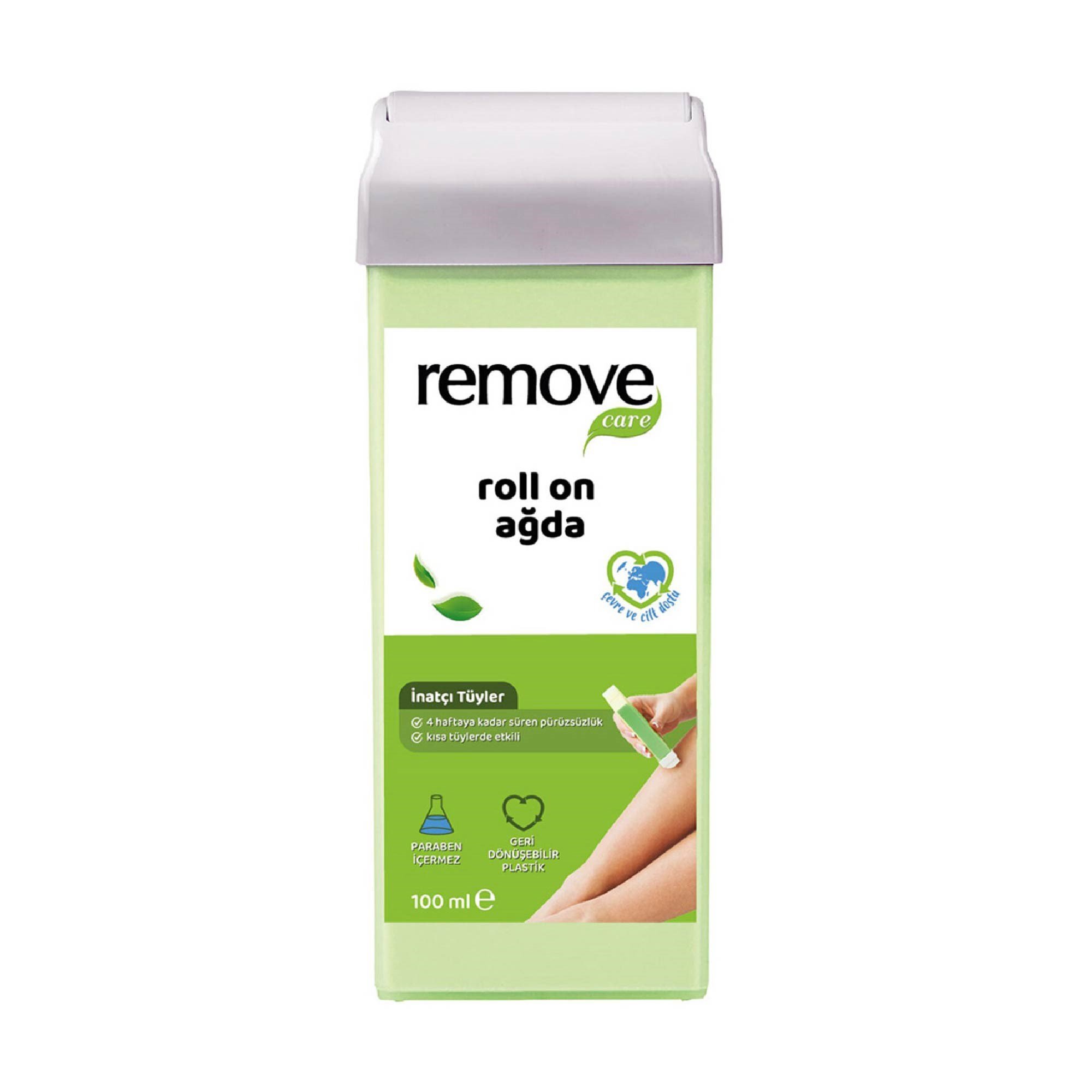 Remove Roll-on Sir Ağda Çay Ağacı&Kil İnatçı ve Sık Tüyler 100ml