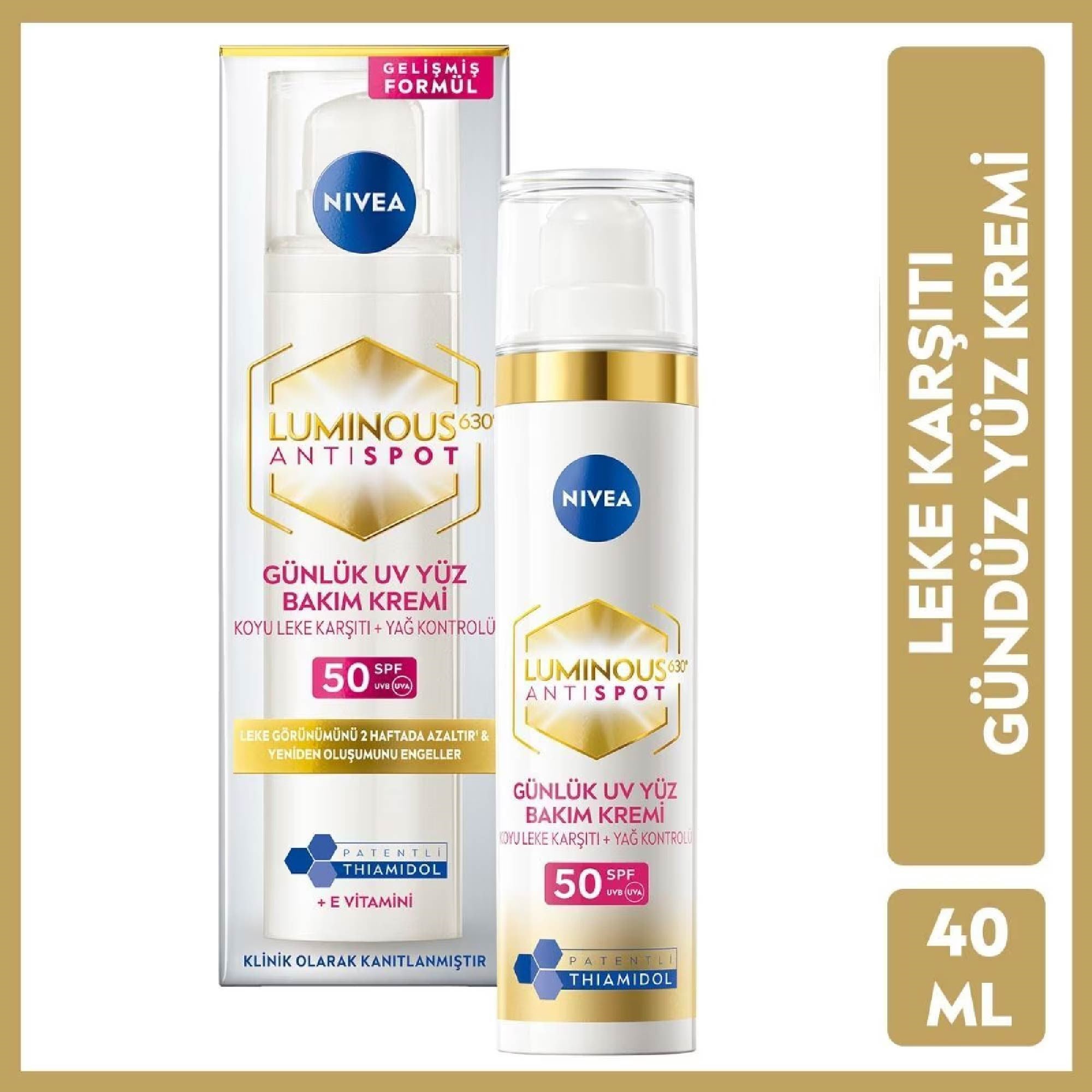 Nivea Cellular Luminous Antispot Leke Karşıtı Gündüz Bakım Kremi 40ml