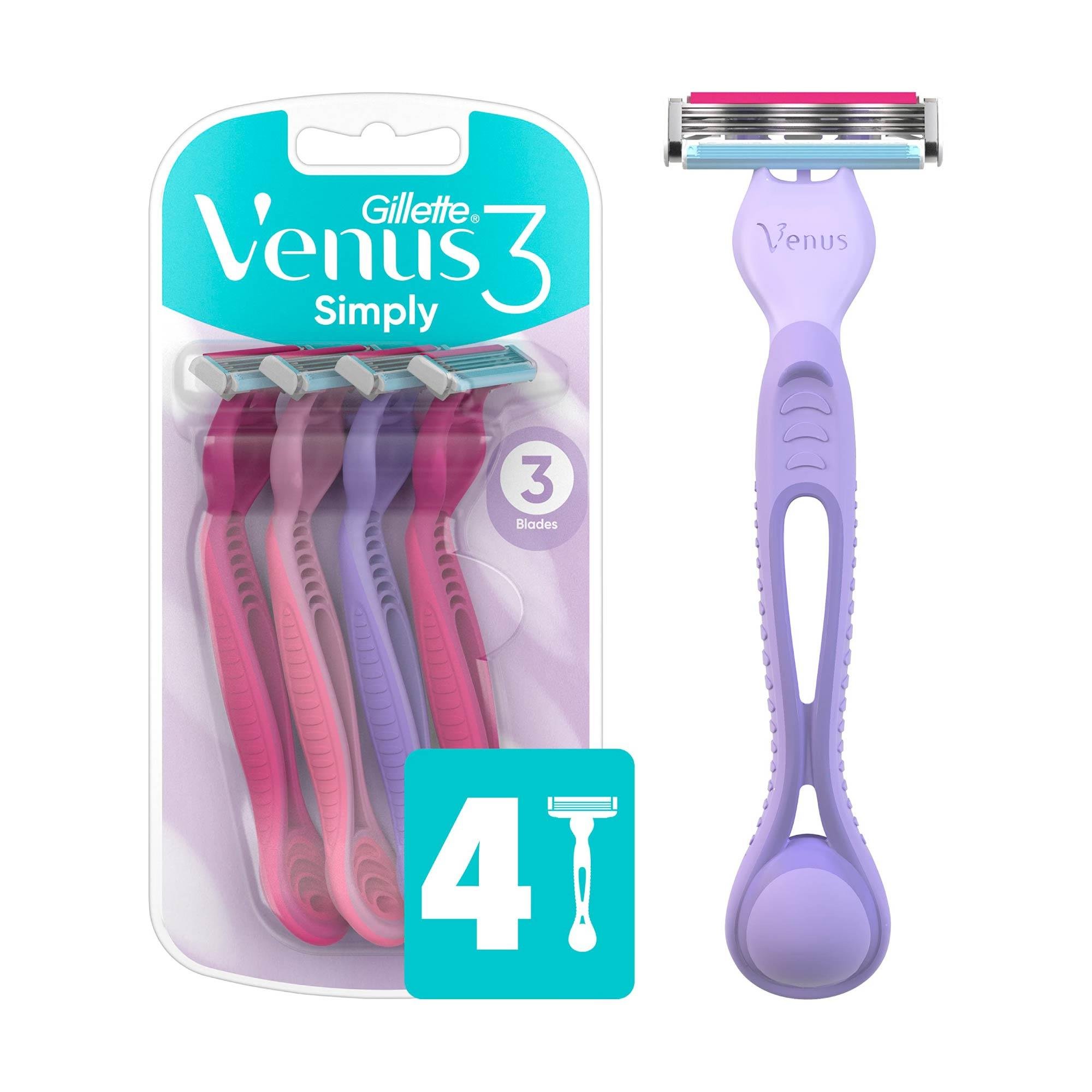 Gillette Venus 3 4'lü Kullan At Tıraş Bıçağı