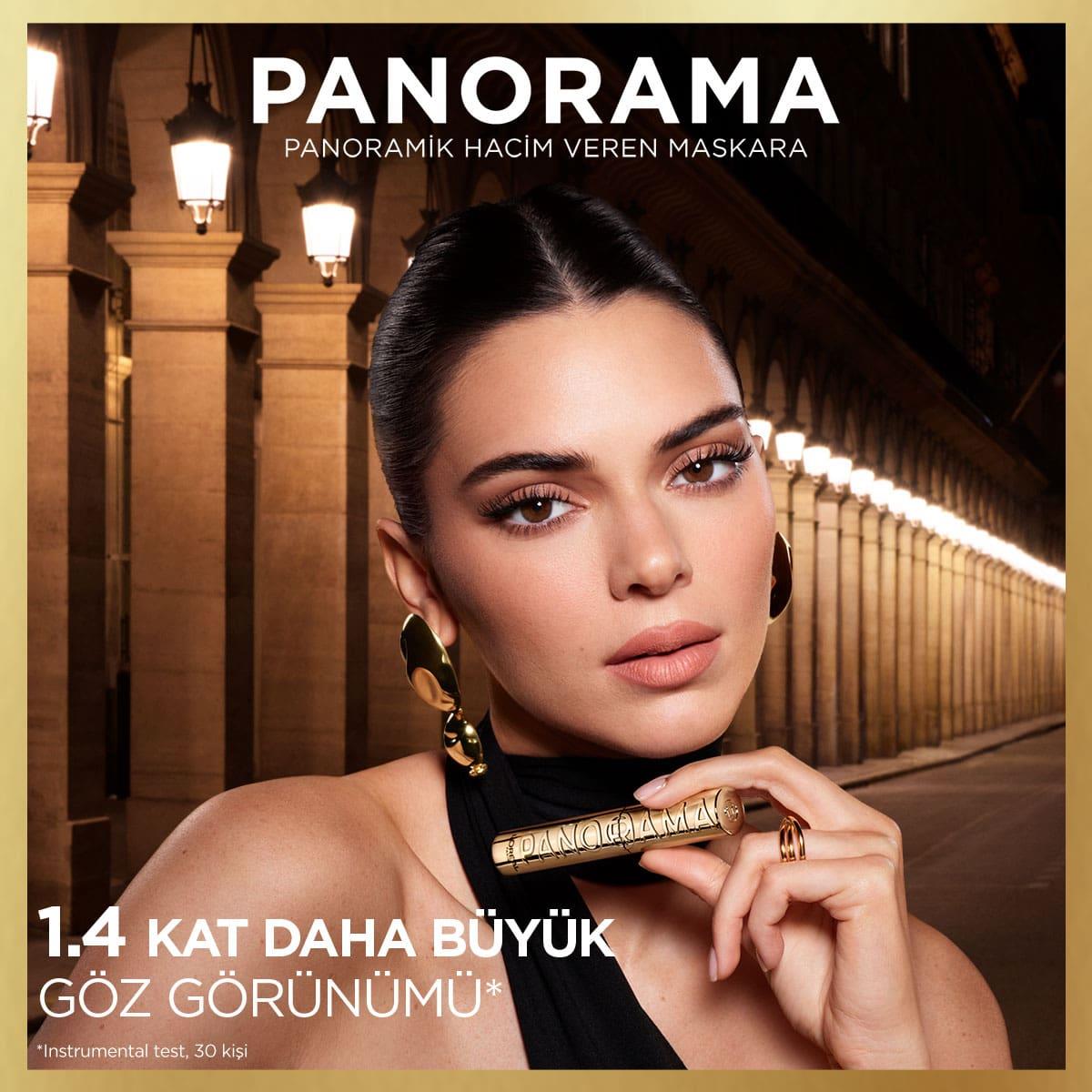 Loreal Paris Panorama Hacim Veren Maskara Dark Brown - Kahverengi