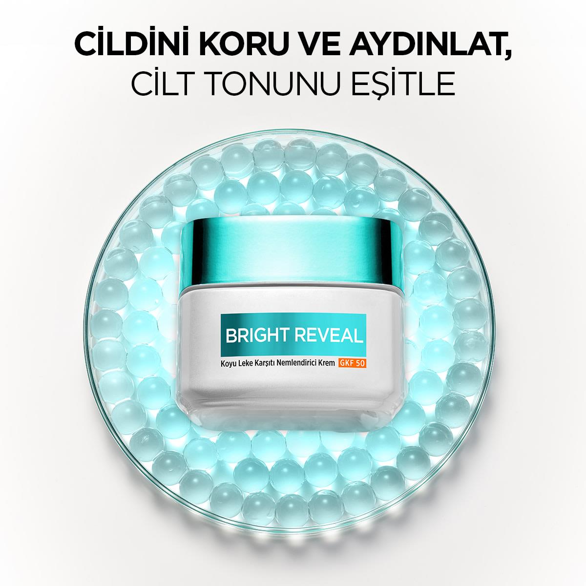 Loreal Paris Bright Reveal Koyu Leke Karşıtı Nemlendirici Krem GKF 50 