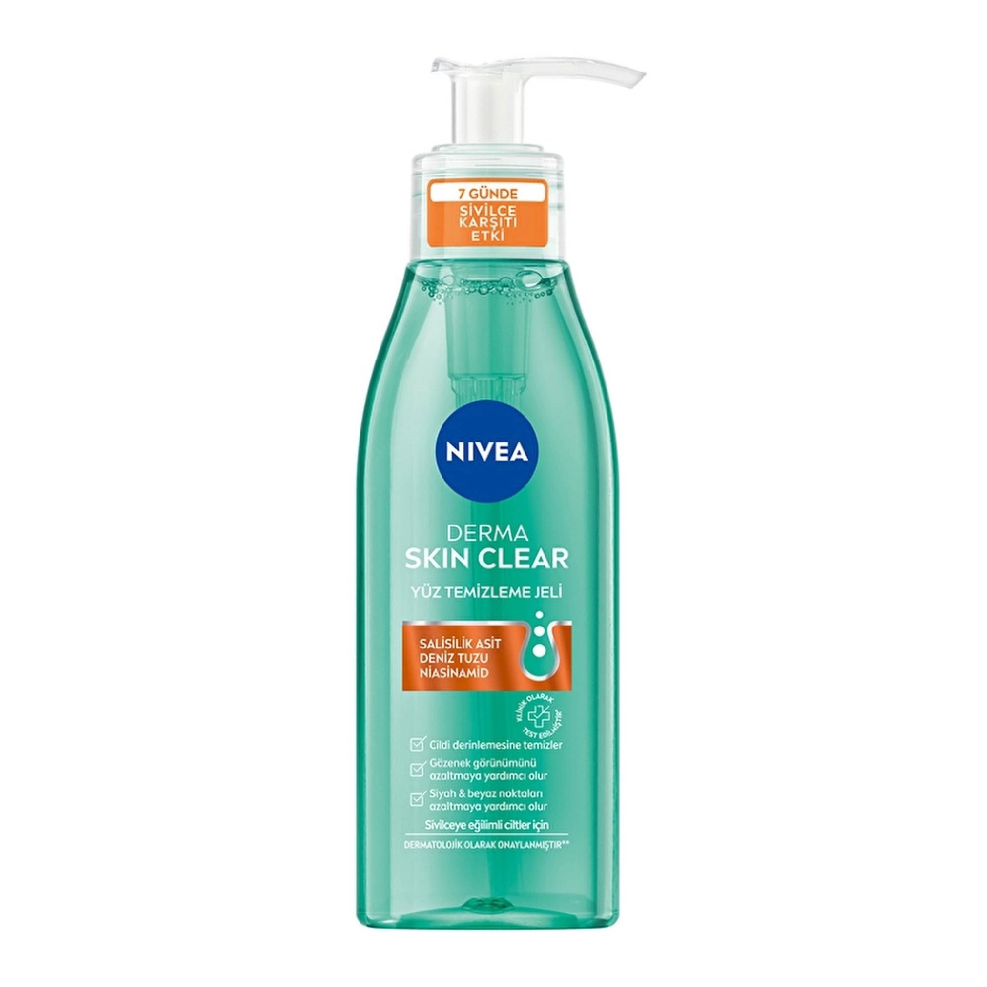 Nivea Derma Skin Clear Yüz Temizleme Jeli 150 ml
