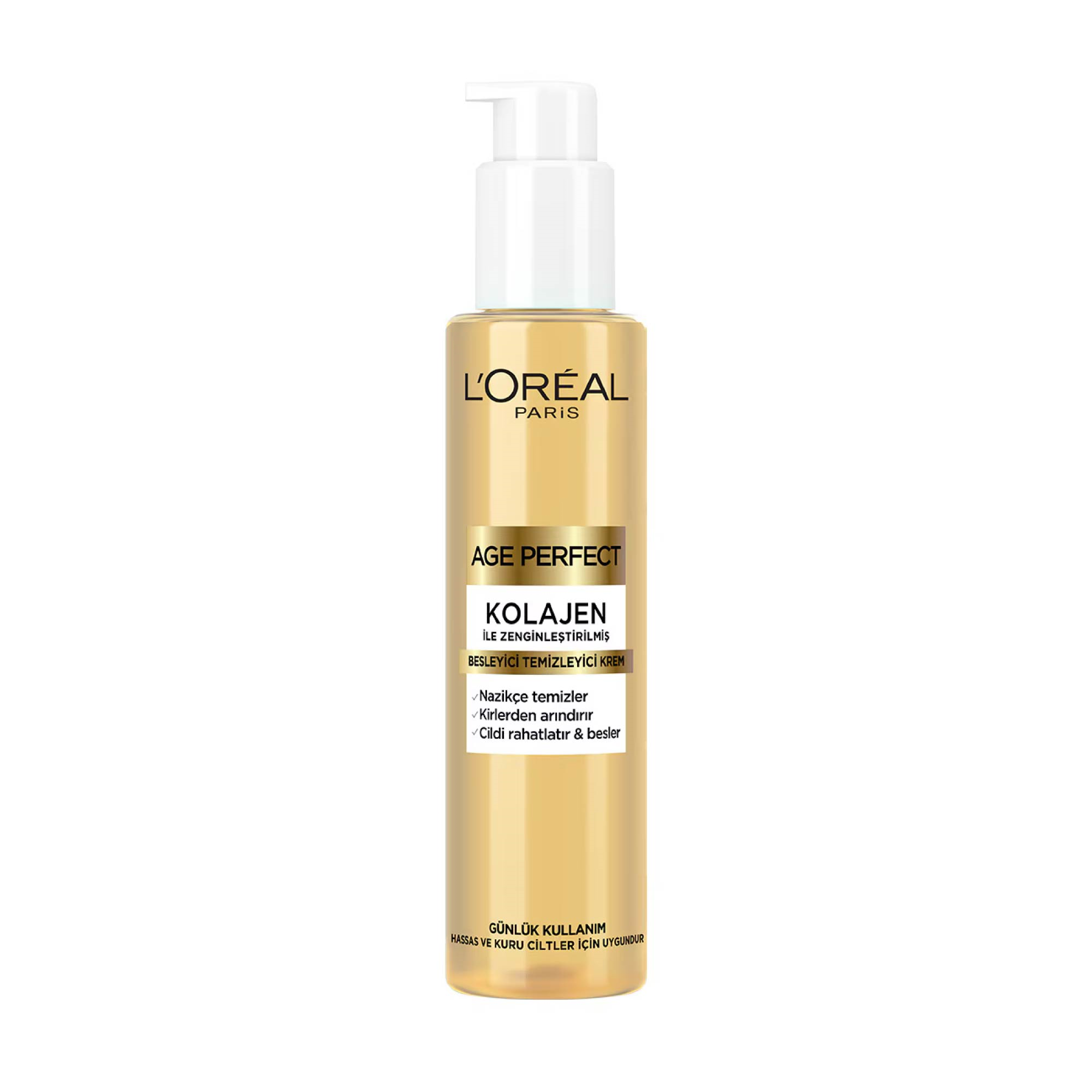 Loreal Paris Age Perfect Kolajen İle Zenginleştirilmiş Besleyici Temizleyici Krem