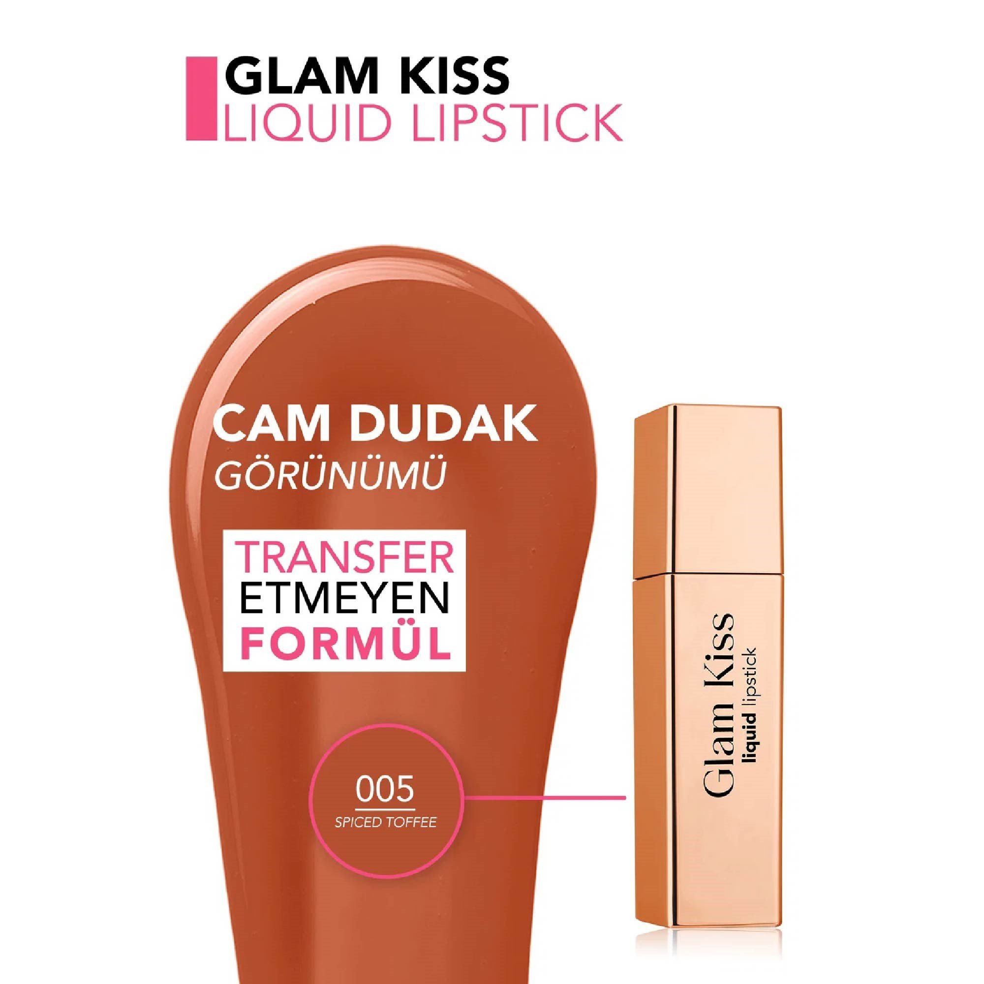 Flormar Glam Kiss 005 Spiced Toffee
