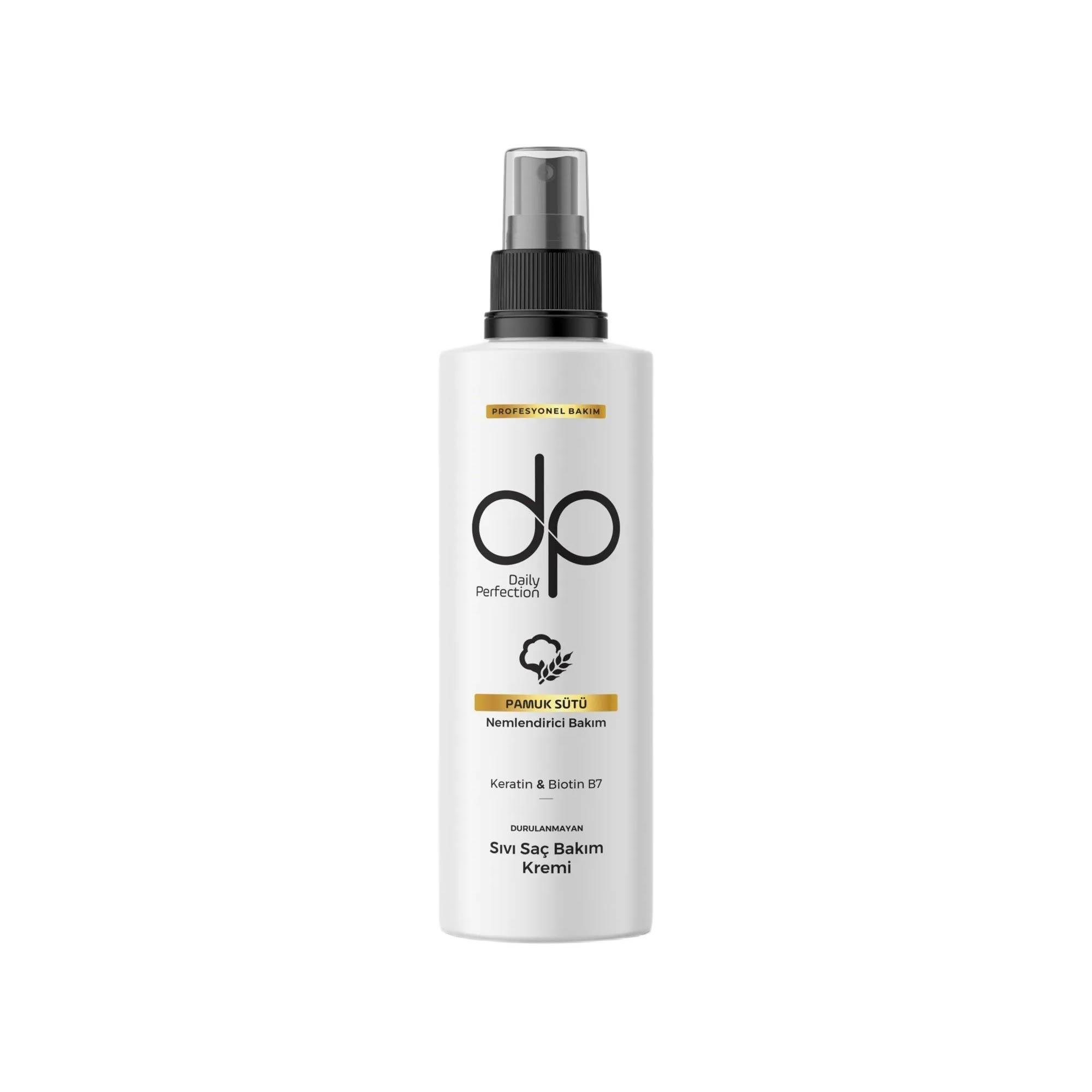 Dp Pamuk Sütü Sıvı Saç Kremi Nemlendirici Bakım 180 ml