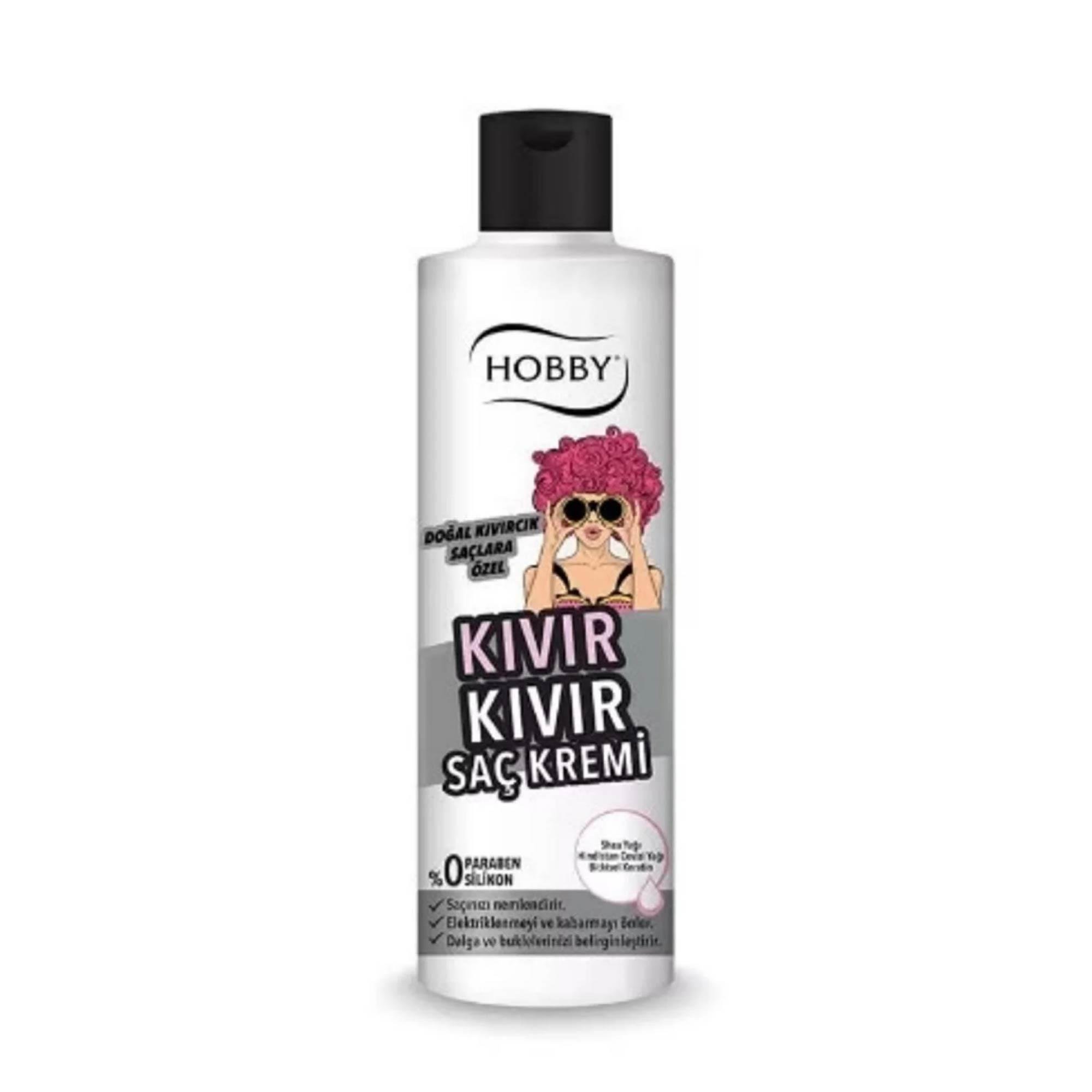 Hobby Kıvır Kıvır Saç Kremi 250 ml	