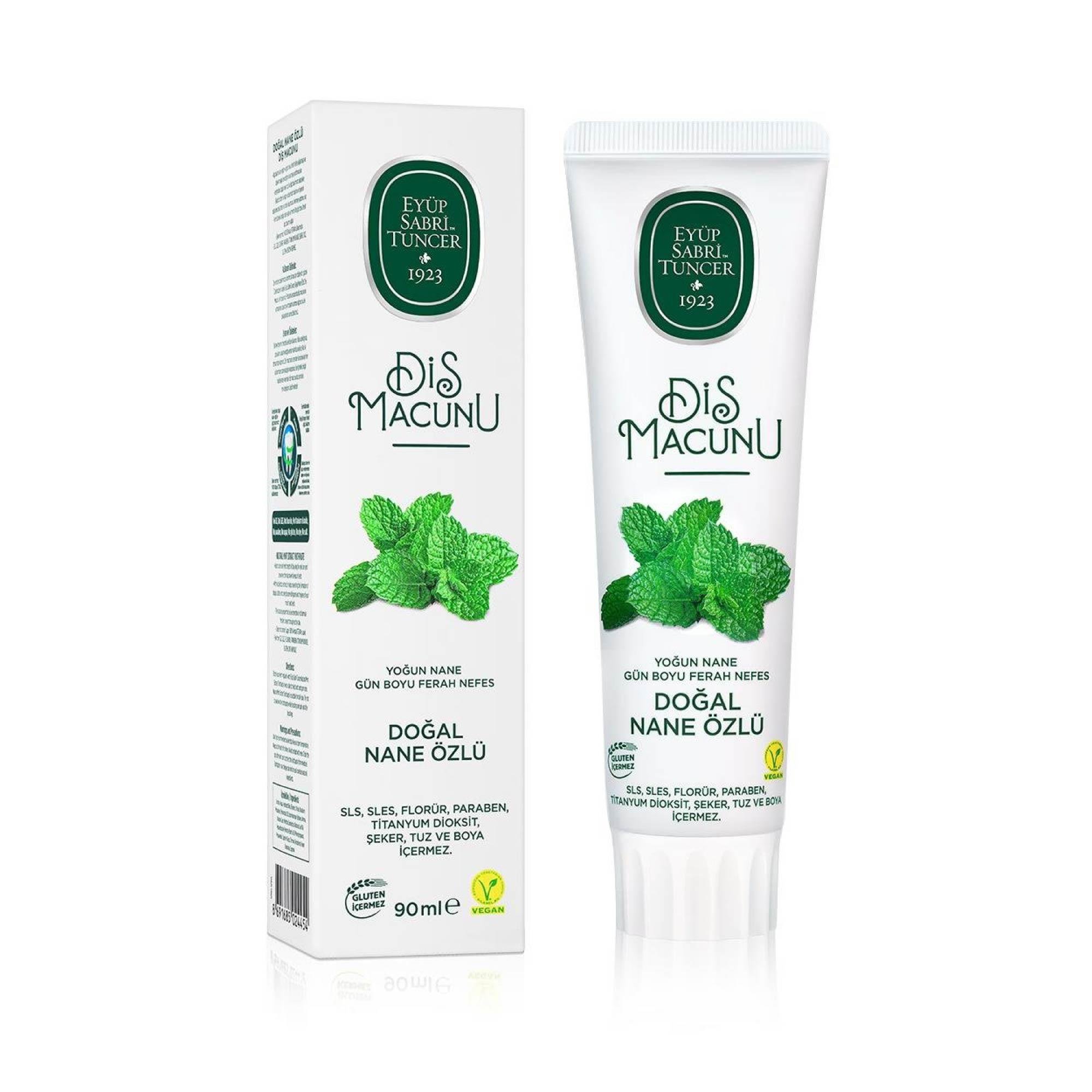 Eyüp Sabri Tuncer Diş Macunu Doğal Nane Özlü 90 ml