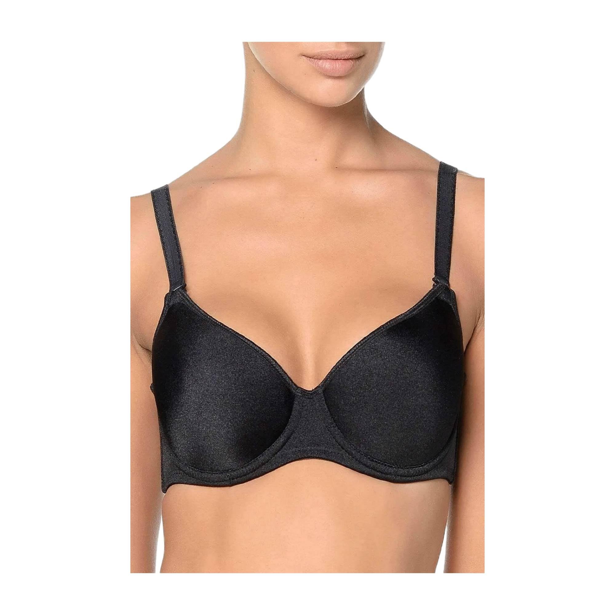 Orkide Kadın Büyük Beden Sütyen Dolgusuz Siyah (90 B) 8100