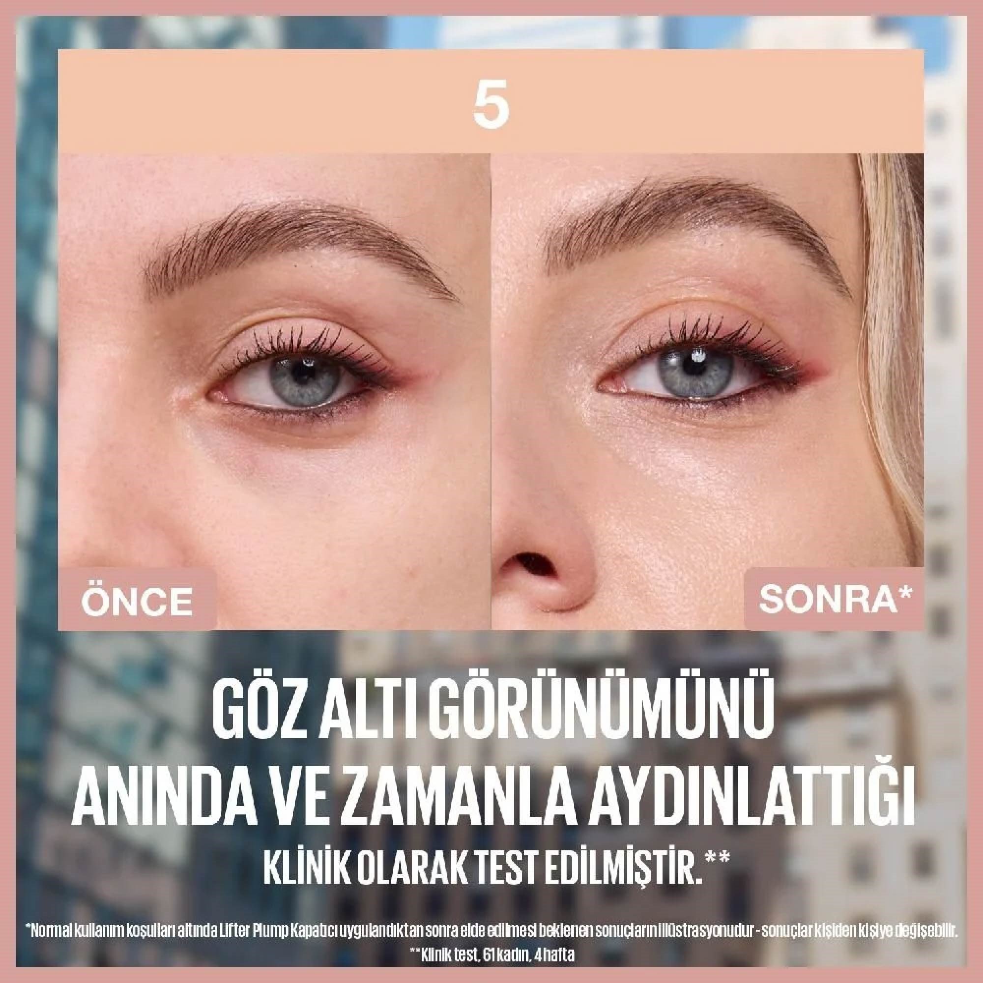 Maybelline Lifter - Nemlendirici ve Aydınlatıcı Etkili Kapatıcı No: 05