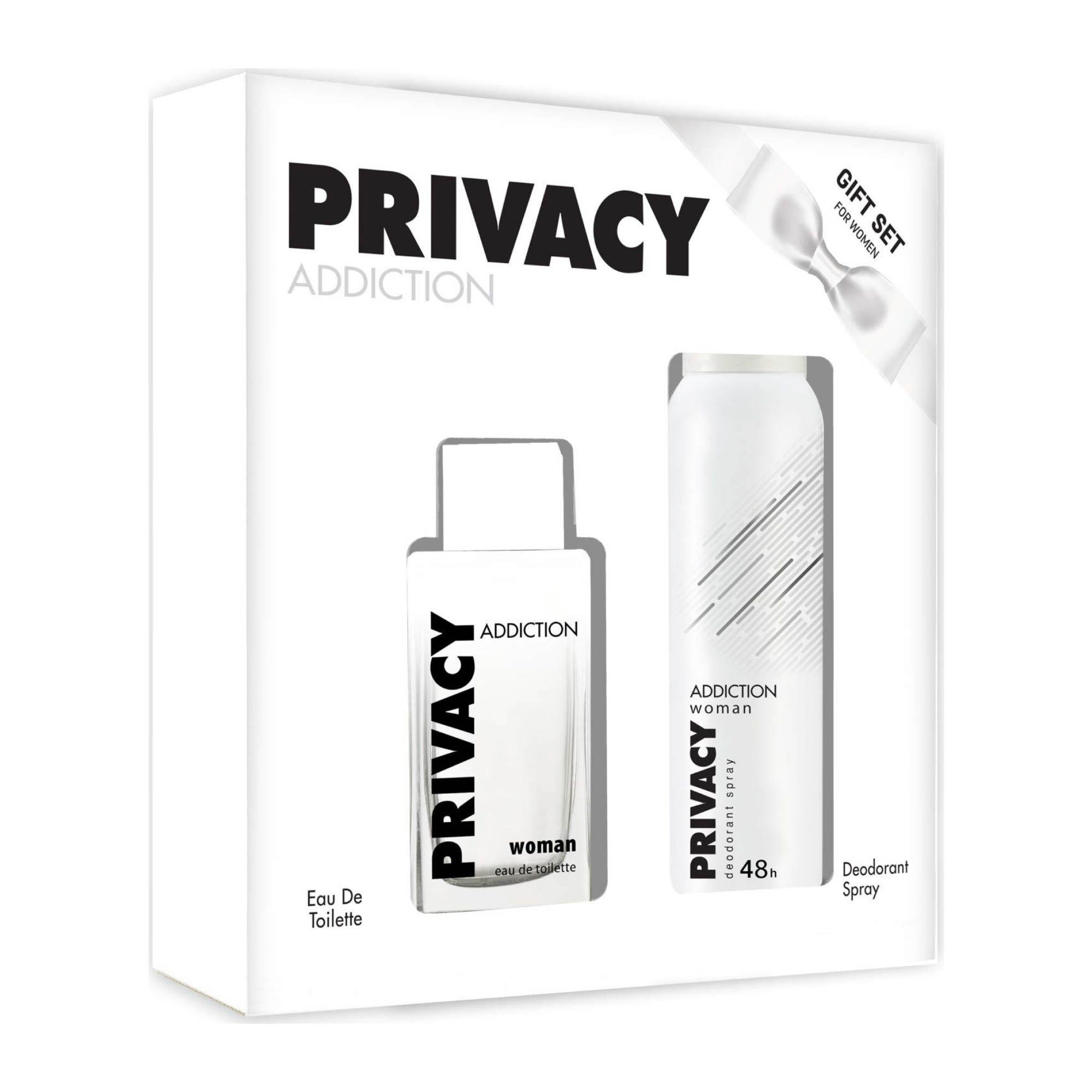 Privacy Addiction Women Parfüm 100ml+ Privacy Deodorant 150ml 