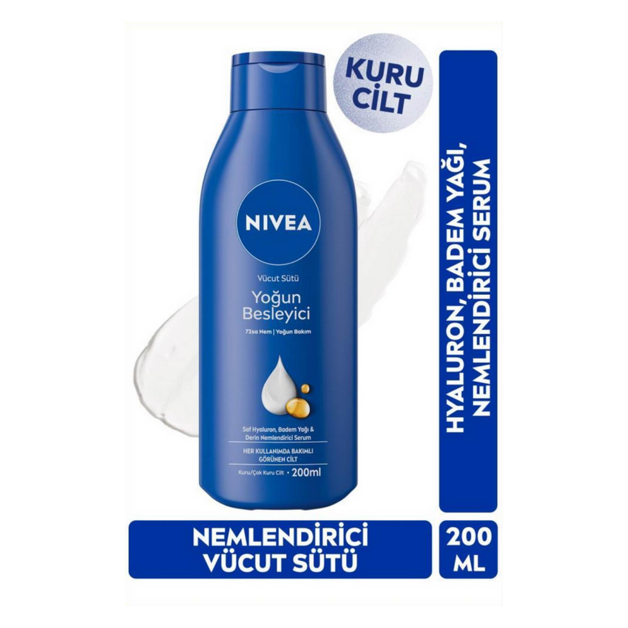 Nivea Vücut Sütü Yoğun Besleyici 200ml