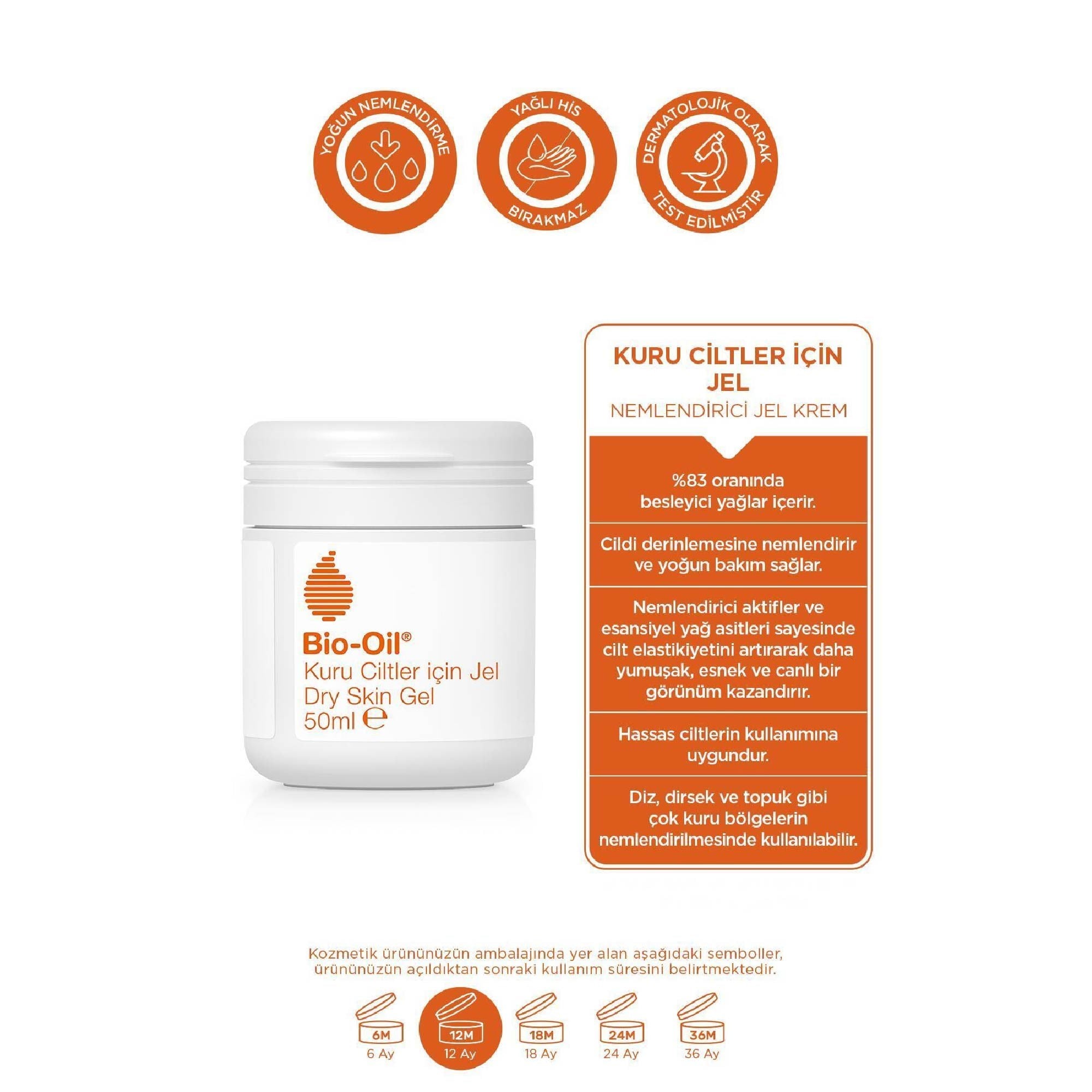 Bio-Oil Kuru Ciltler İçin Jel 50 ml