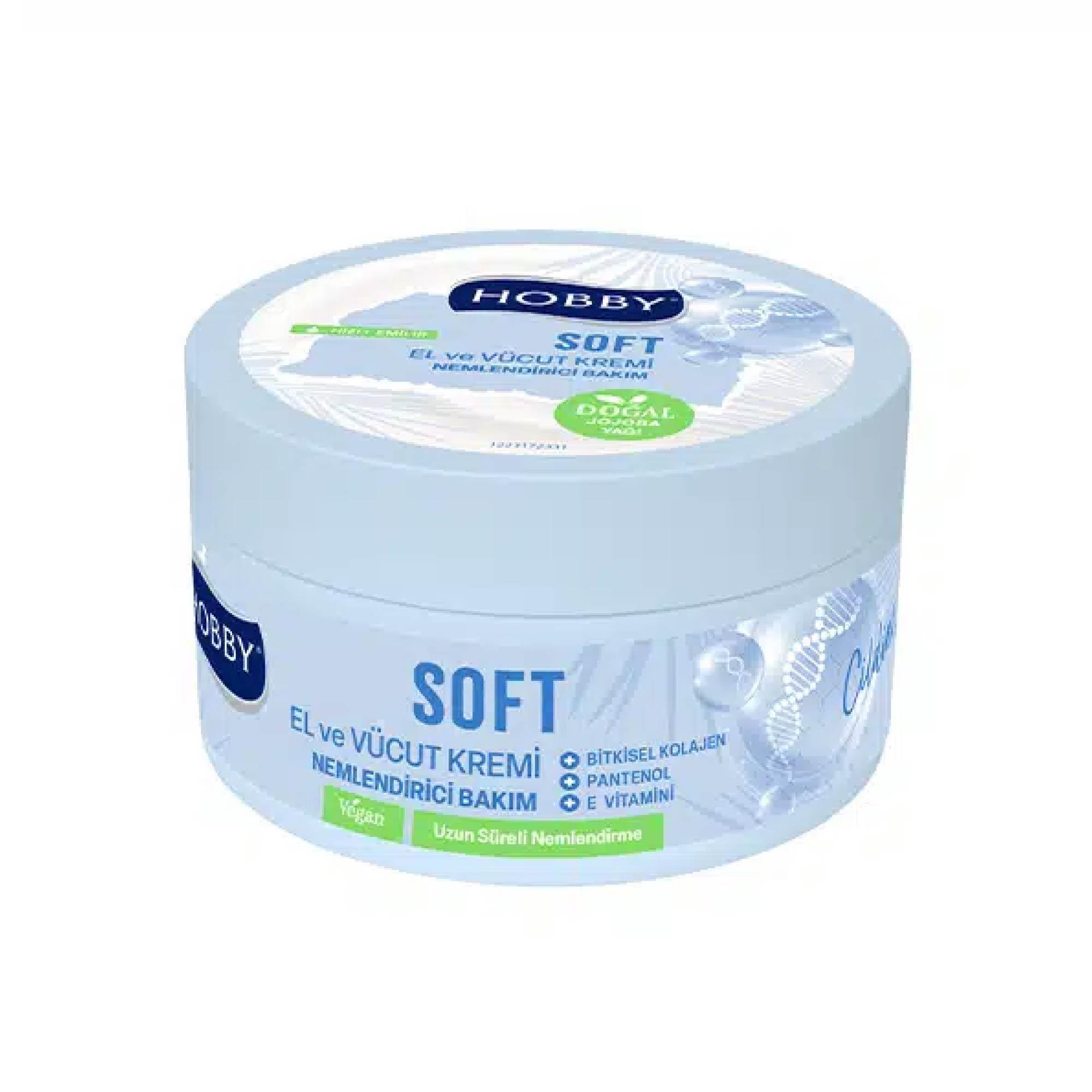 Hobby Soft El Ve Vücut Kremi Nemlendiriici Bakım 250 ml