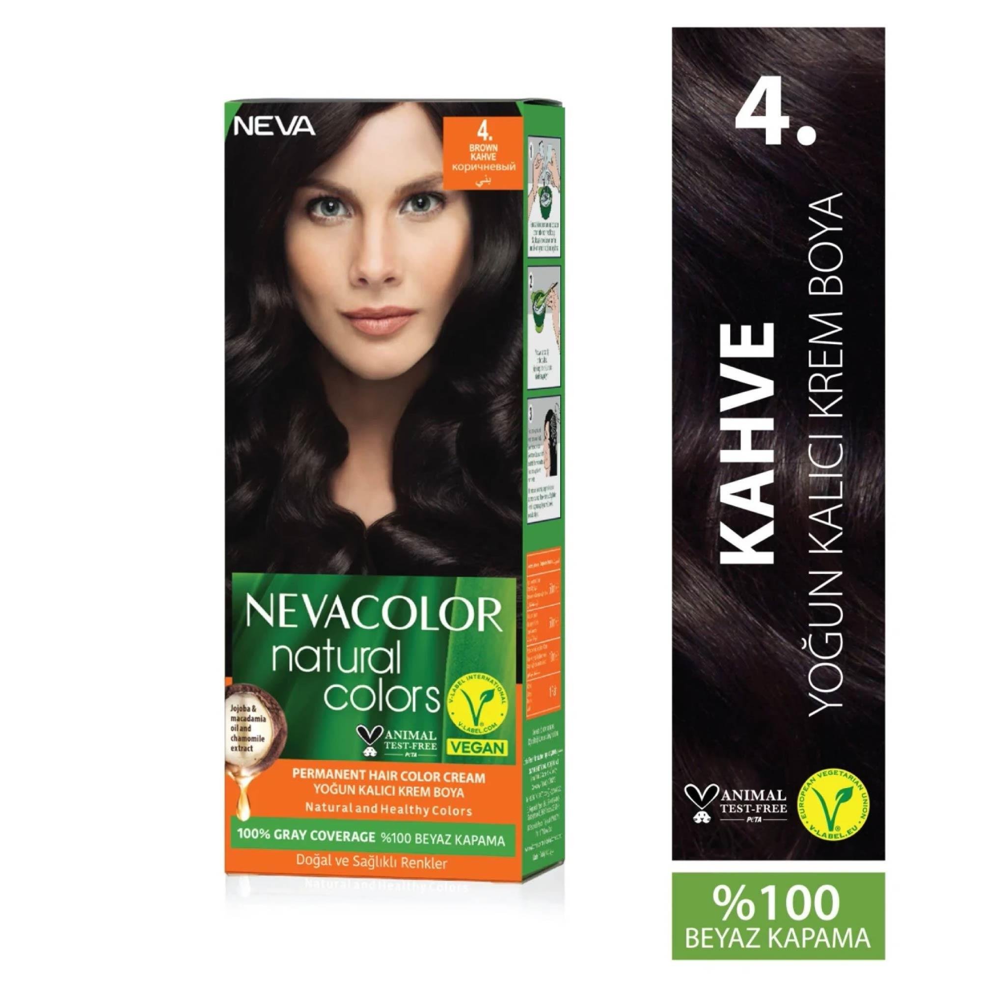 Nevacolor Natural Colors Set Boya Kahve 4.