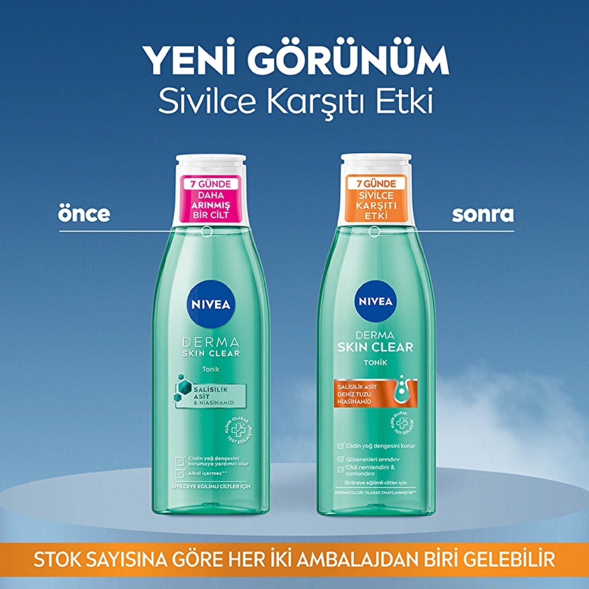 Nivea Derma Skin Clear Tonik Sivilceye Eğilimli Ciltler 200 ml