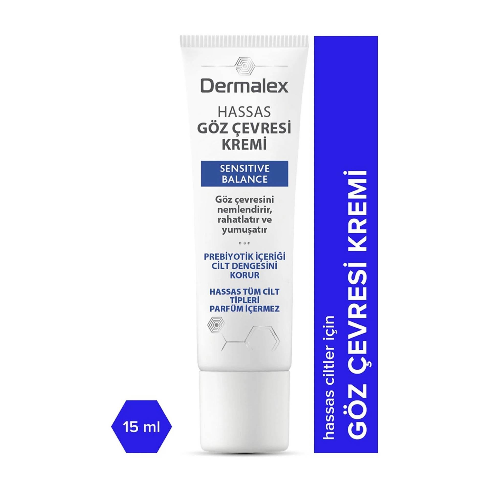 Dermalex Hassas Göz Çevresi Krem 15ml