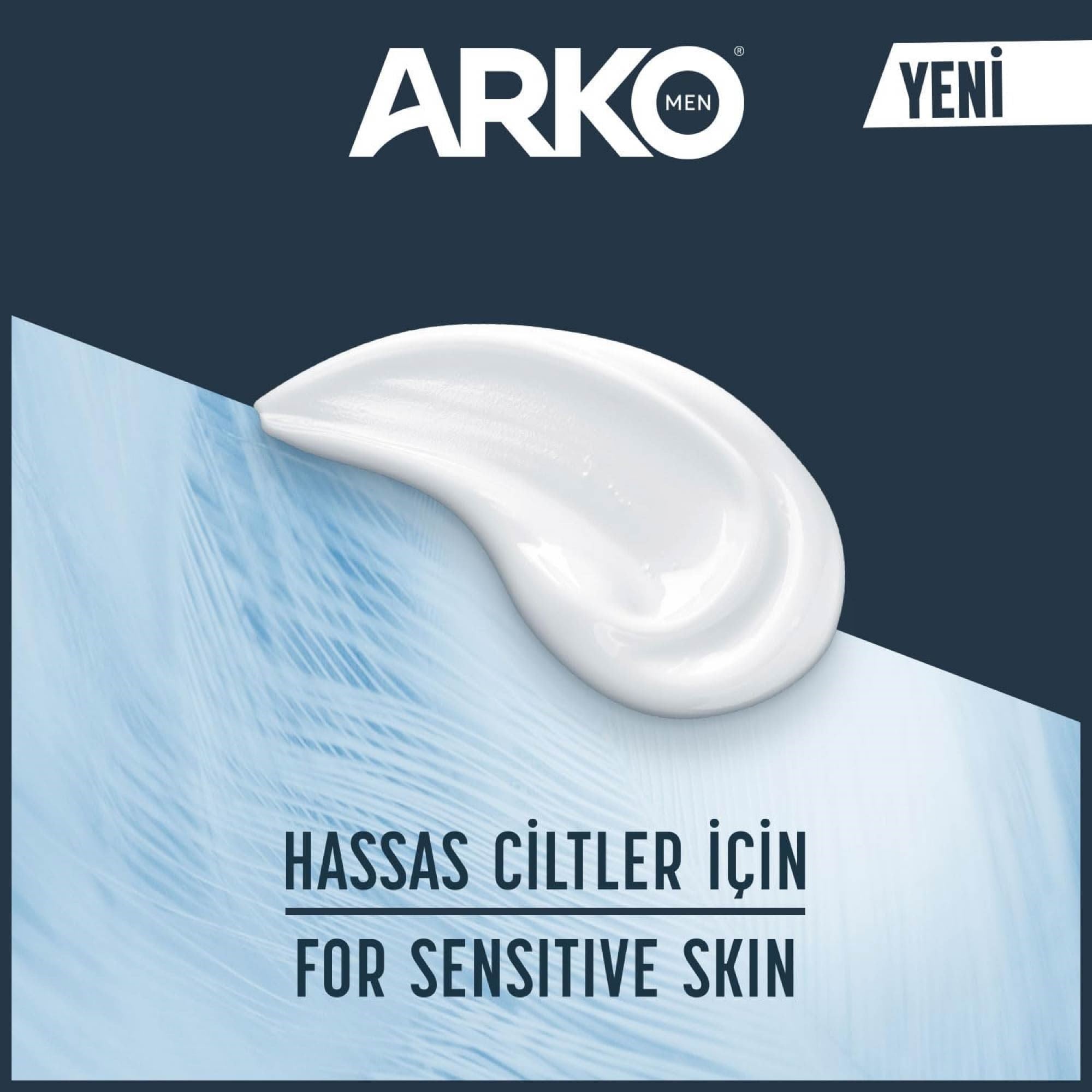 Arko Men Sensıtıve Tıraş Kremi Hassas Ciltler İçin 90 gr