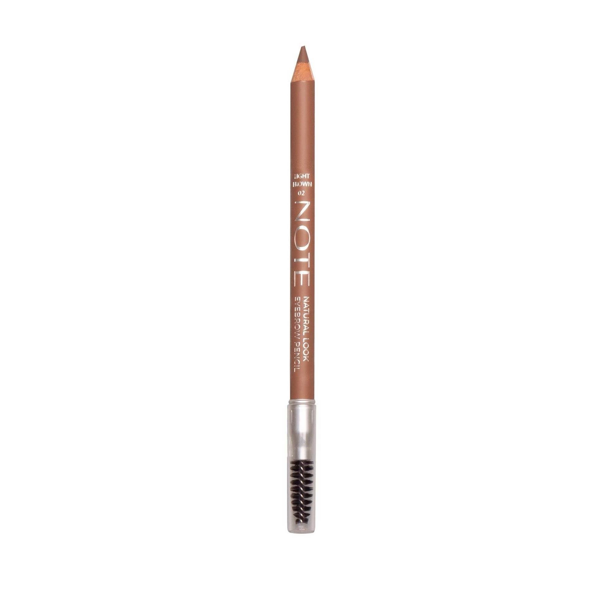 Note Natural Look Eyebrow Pencil Kaş Kalemi 02 Light Brown