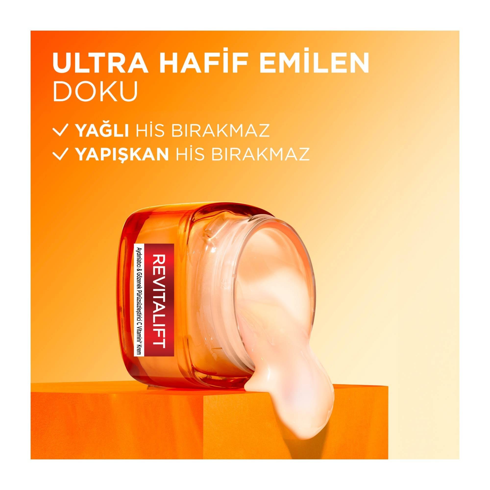  Loreal Paris Revitalift Clinical Aydınlatıcı & Gözenek Pürüzsüzleştirici C Vitamini Krem 