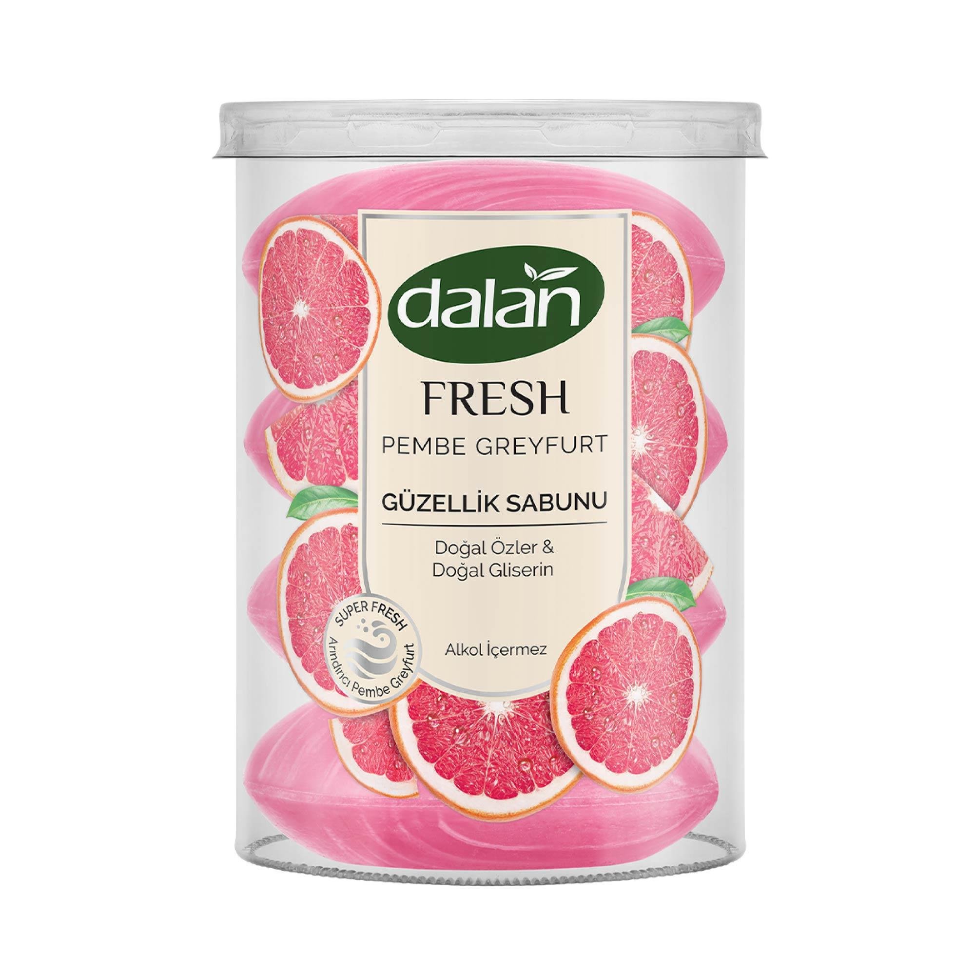 Dalan Fresh & Minerals Güzellik Sabunu Pembe Greyfurt 4x110 gr