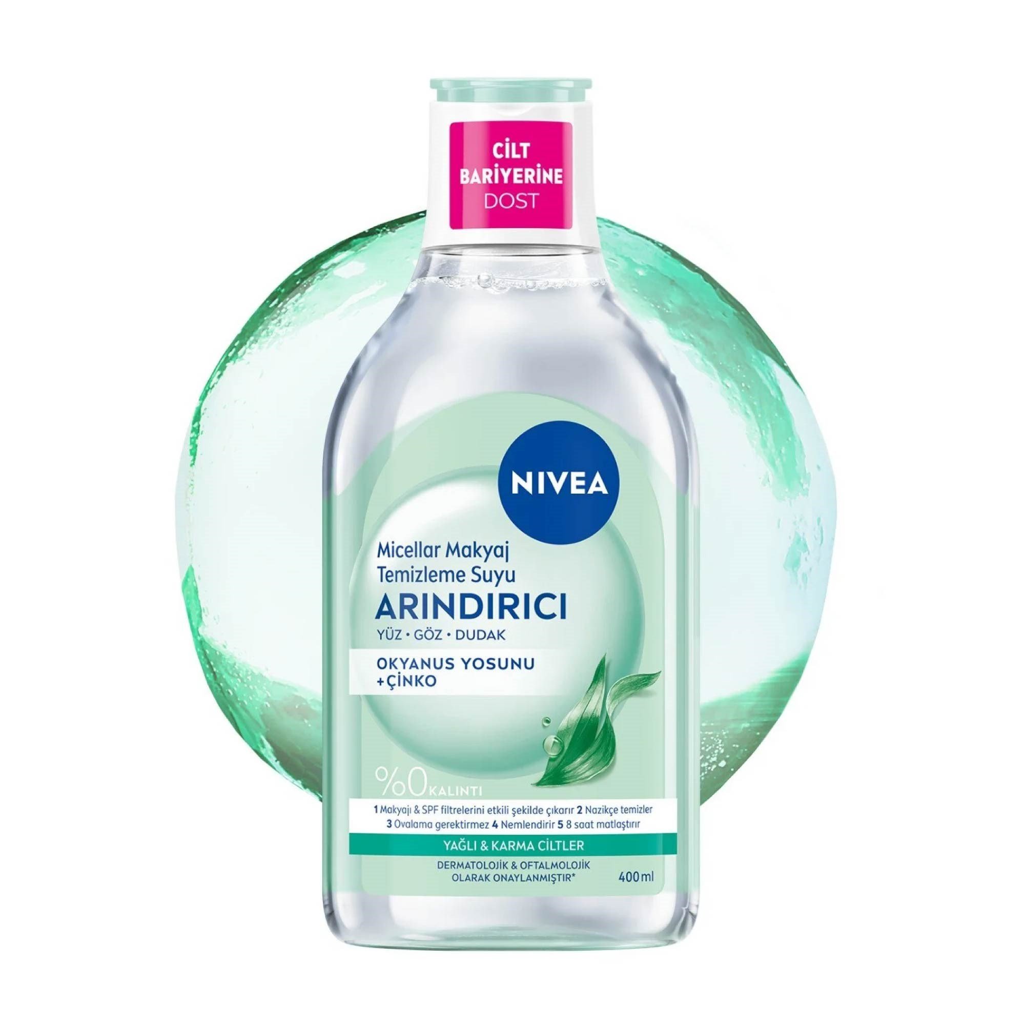 Nivea Micellar Makyaj Temizleme Suyu Arındırıcı 400 ml