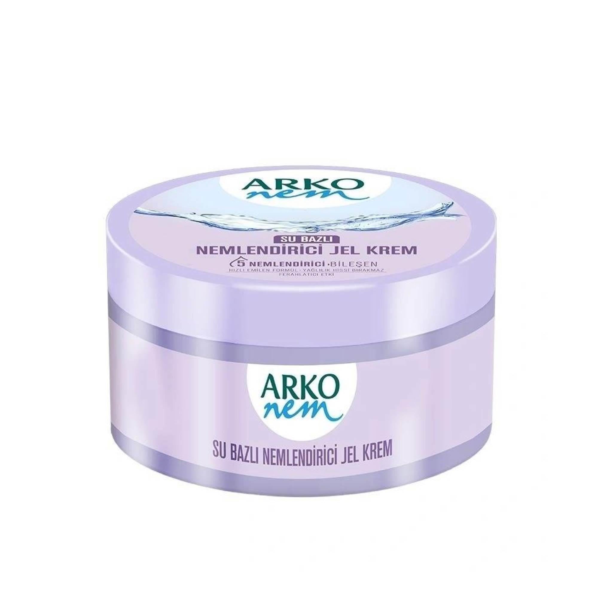 Arko Nem Su Bazlı Nemlendirici Jel Krem 250ml