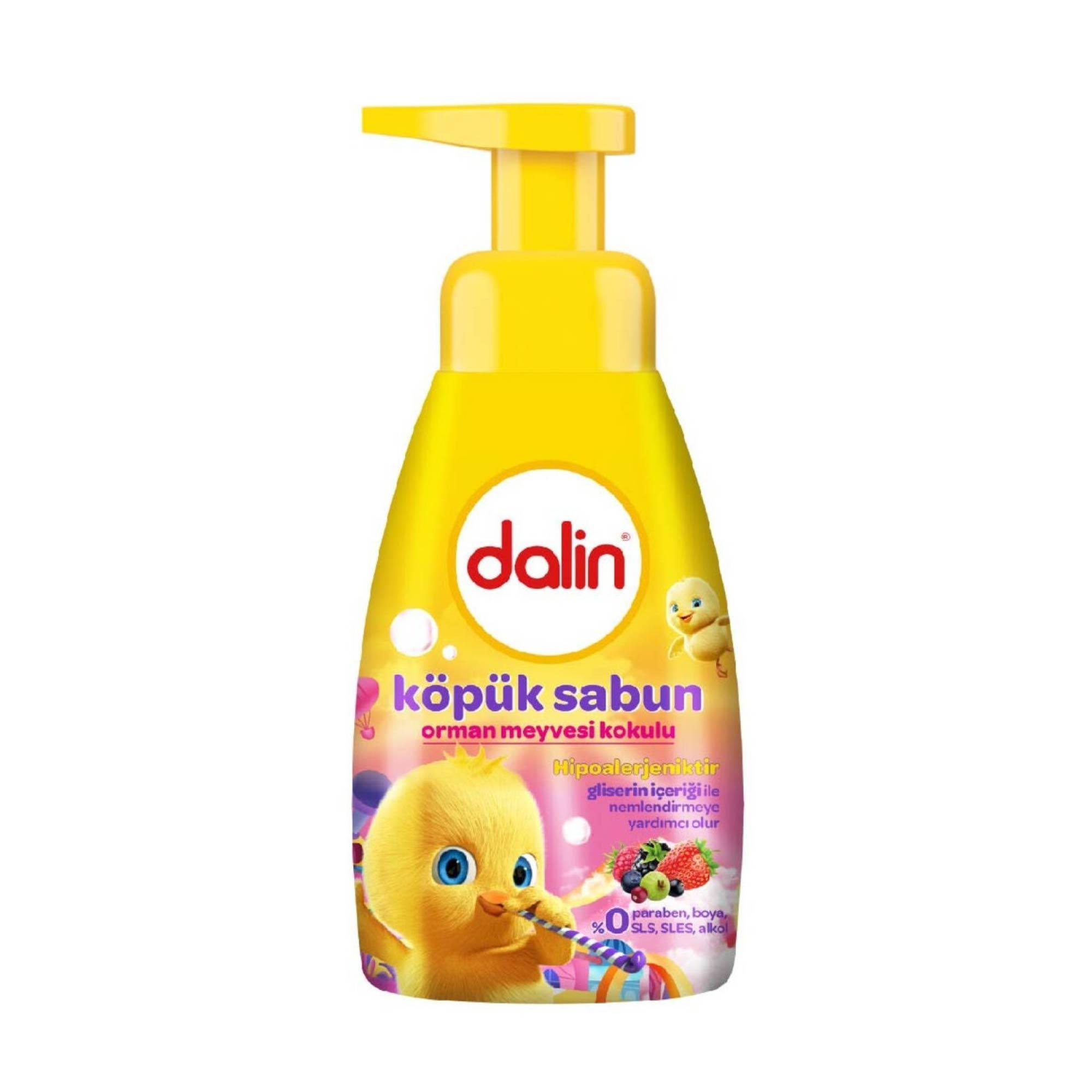 Dalin Bebek Köpük Sabun Orman Meyvesi Kokulu 200 ml
