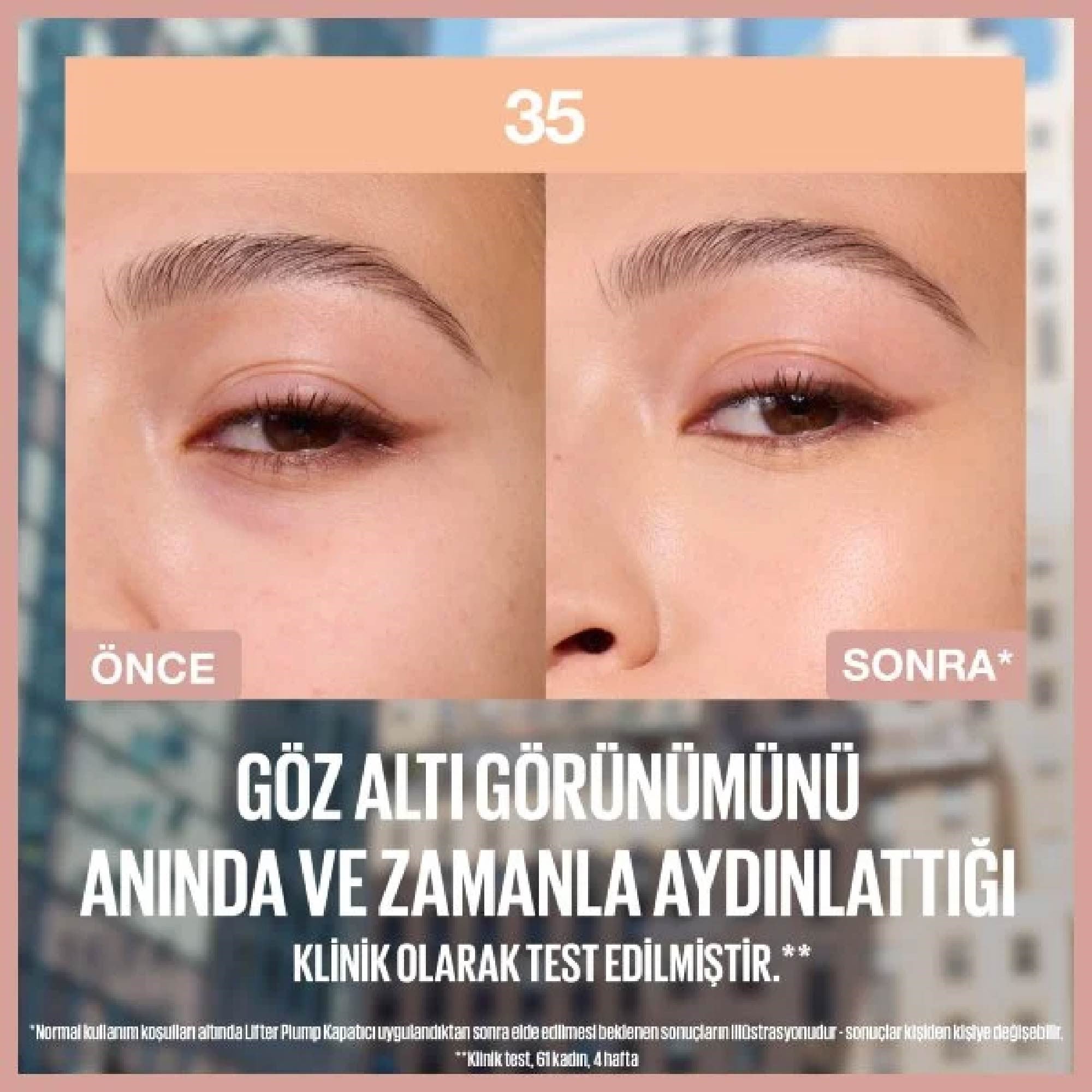 Maybelline Lifter - Nemlendirici ve Aydınlatıcı Etkili Kapatıcı No: 35