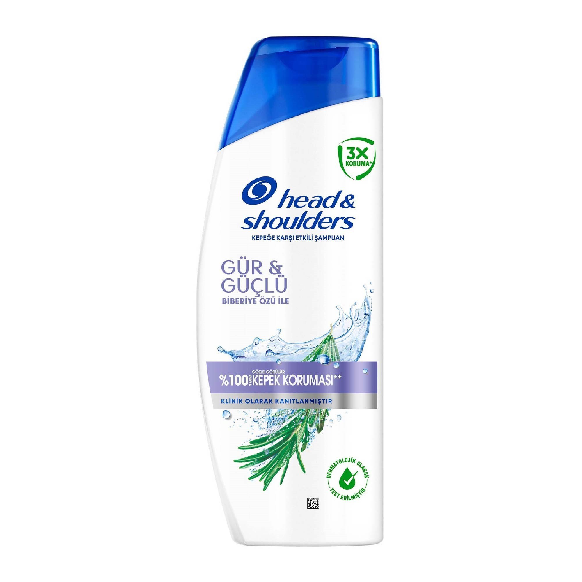Head & Shoulders Biberiye Özlü Güçlü Saçlar Şampuan 330 Ml